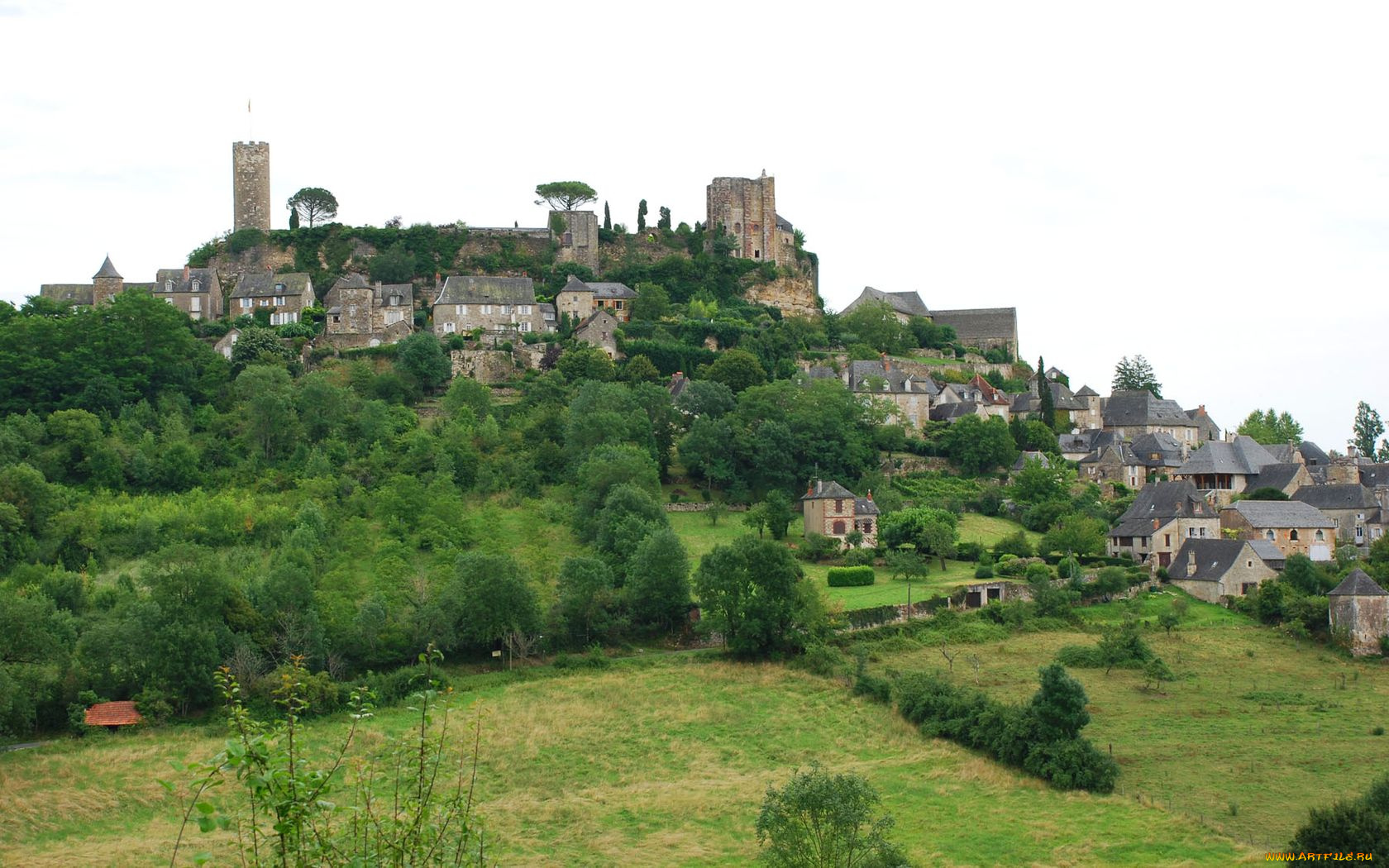 turenne, france, города, пейзажи