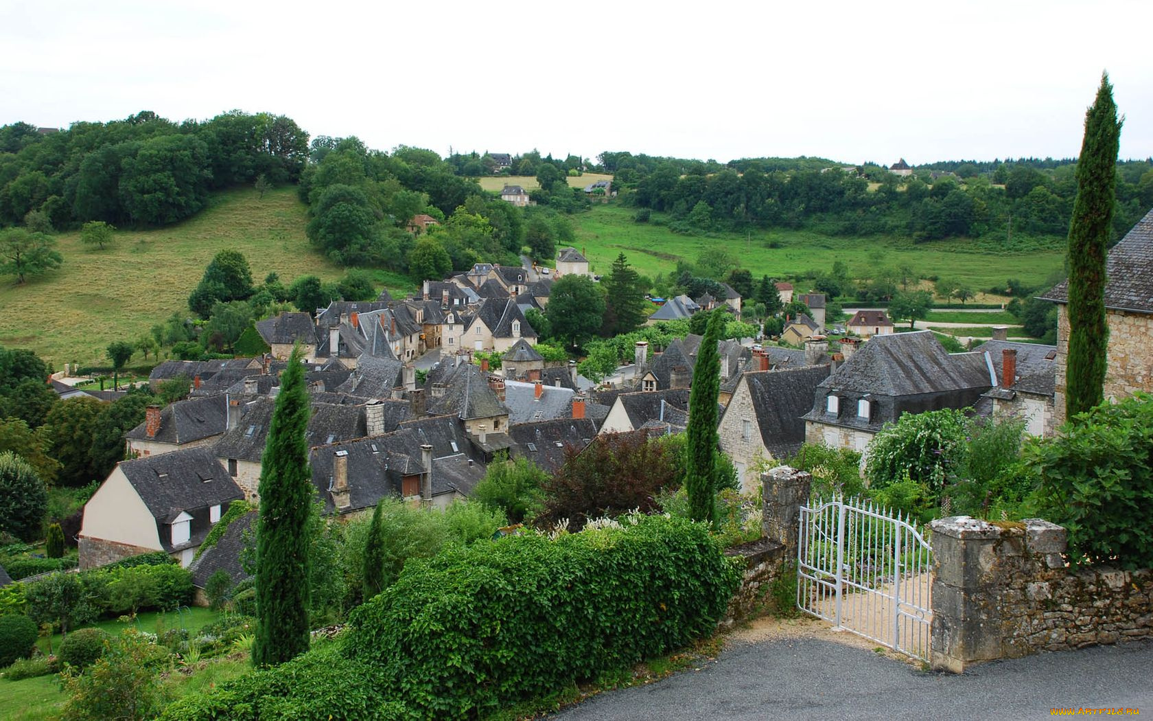 turenne, france, города, пейзажи