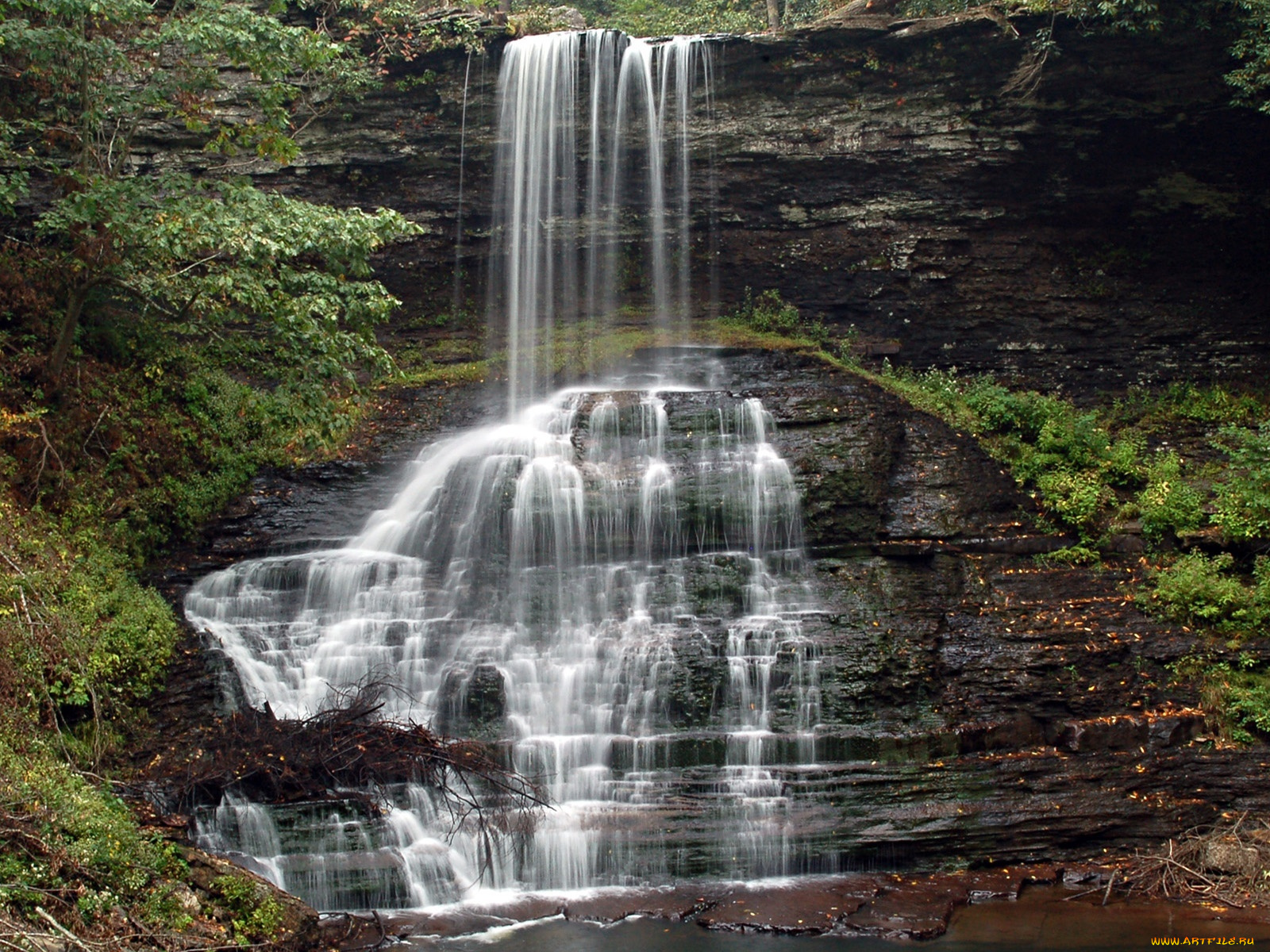 природа, водопады