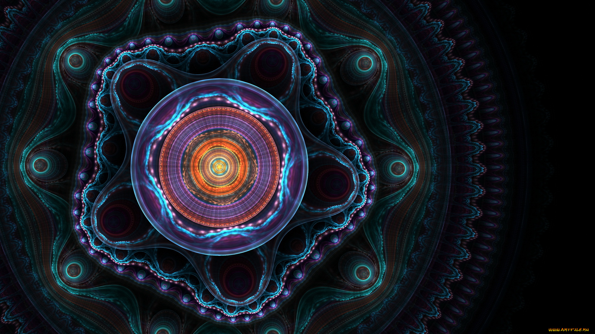 3д, графика, fractal, фракталы