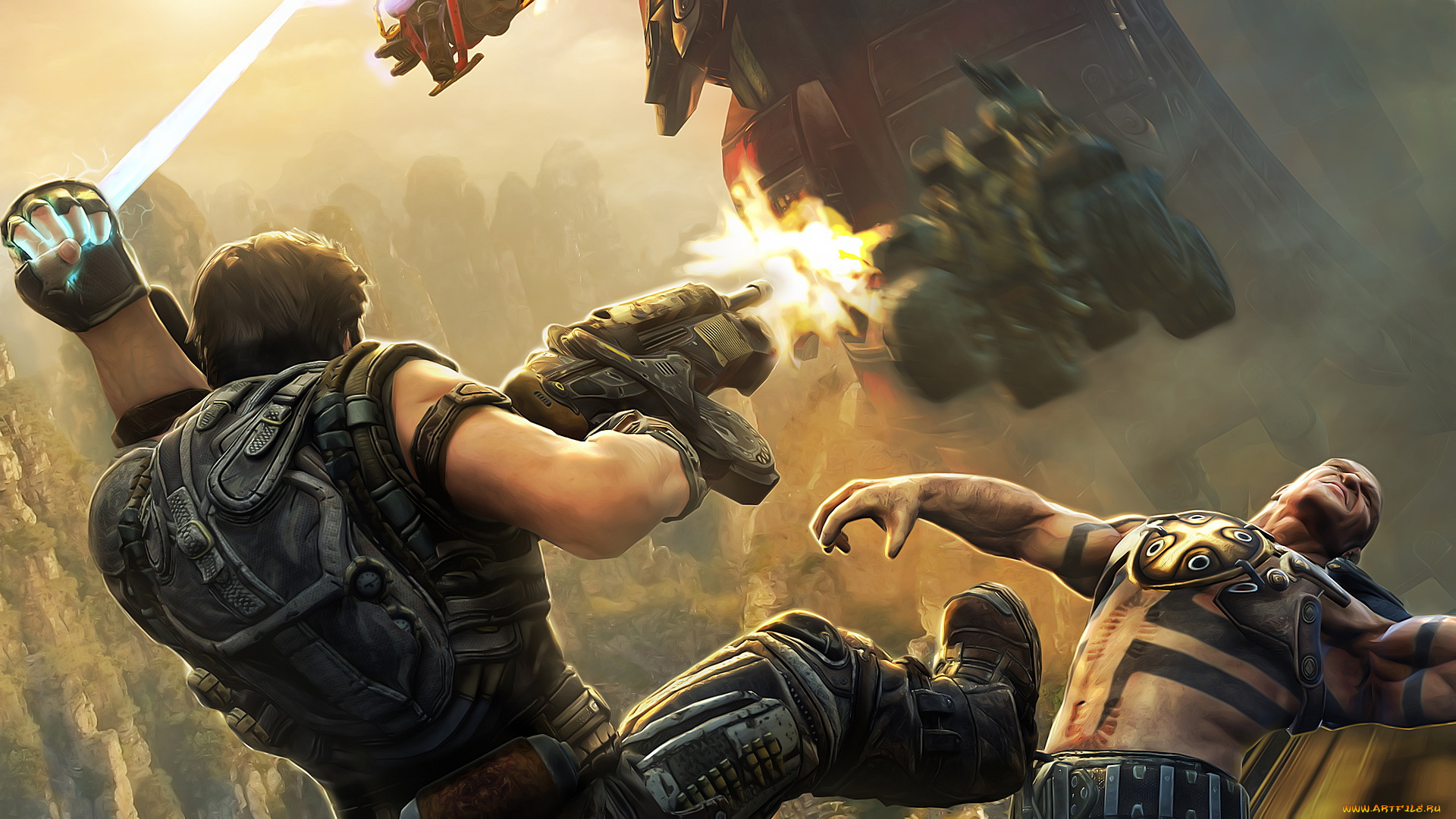 bulletstorm, видео, игры