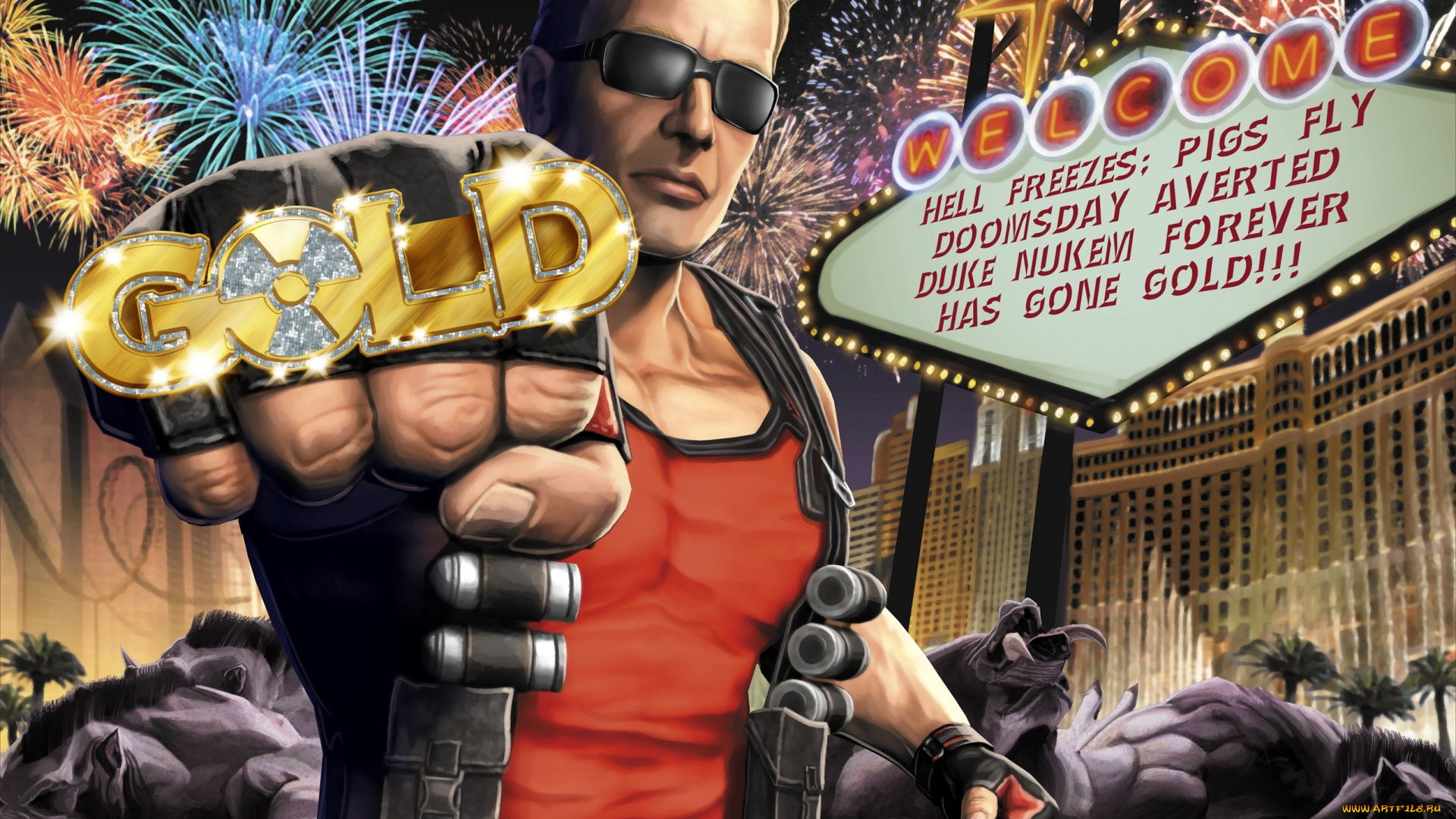 duke, nukem, forever, видео, игры