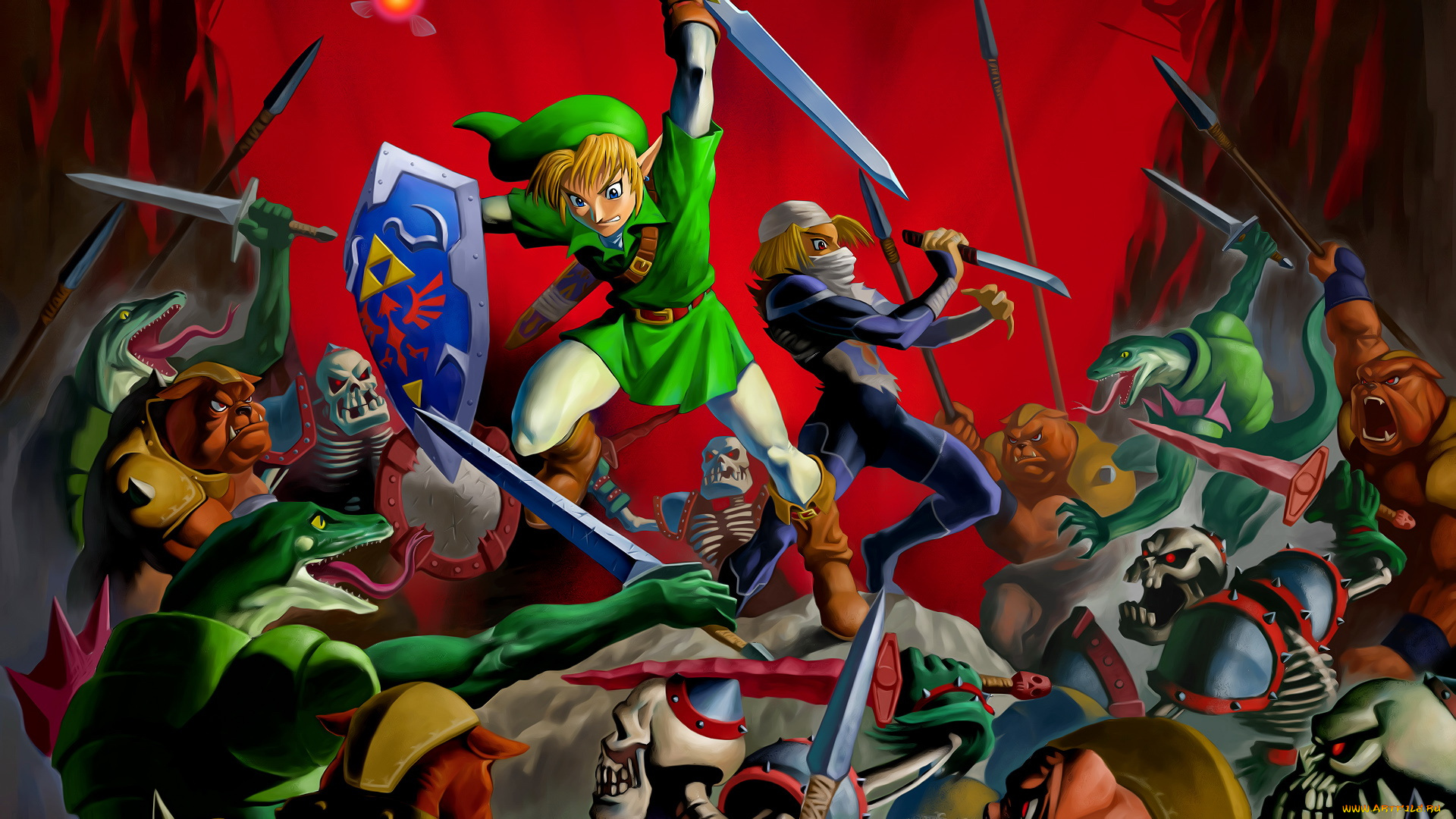 the, legend, of, zelda, видео, игры