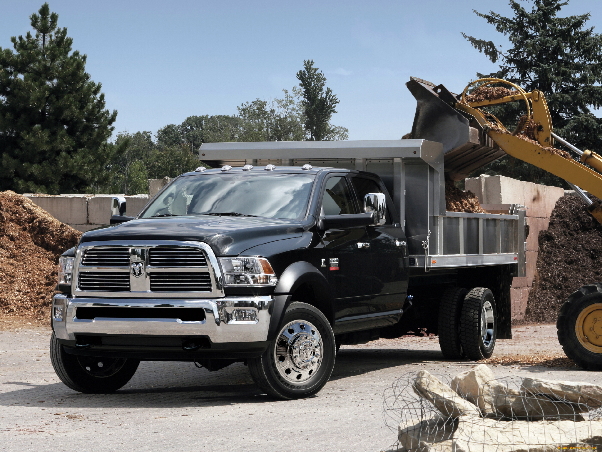 ram, 5500, crew, cab, dump, bed, автомобили, dodge