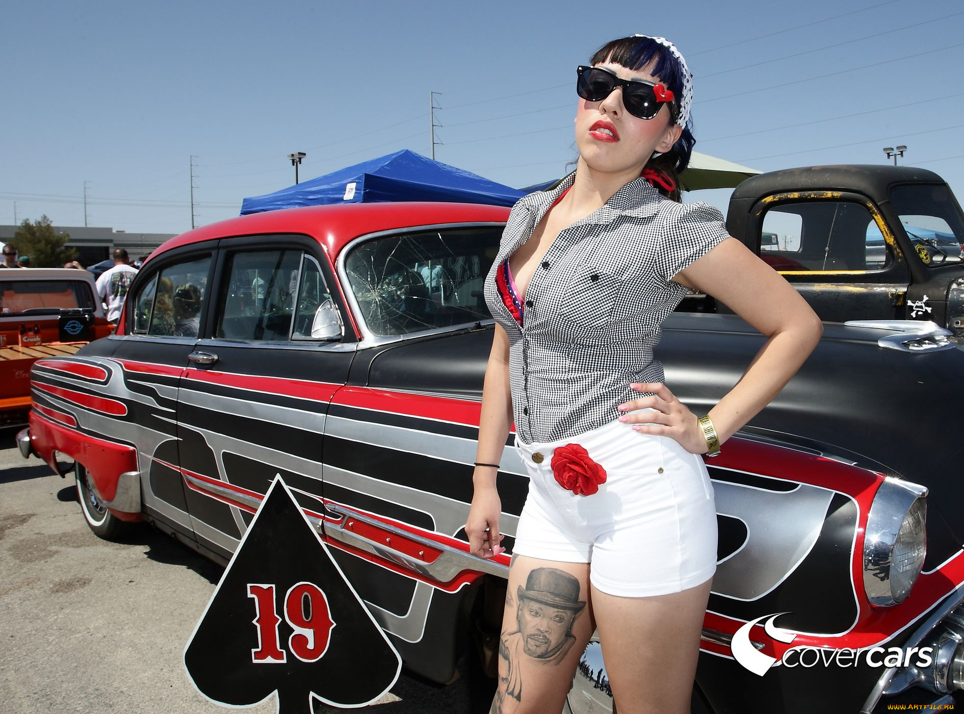 автомобили, авто, девушками