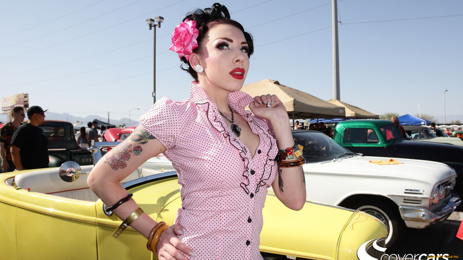 автомобили, авто, девушками