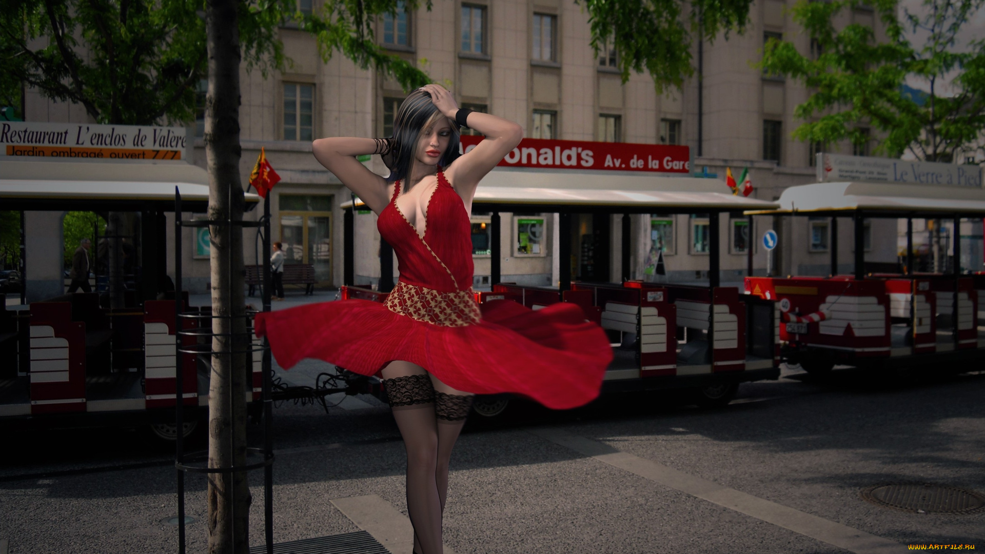 3д, графика, people, люди, девушка