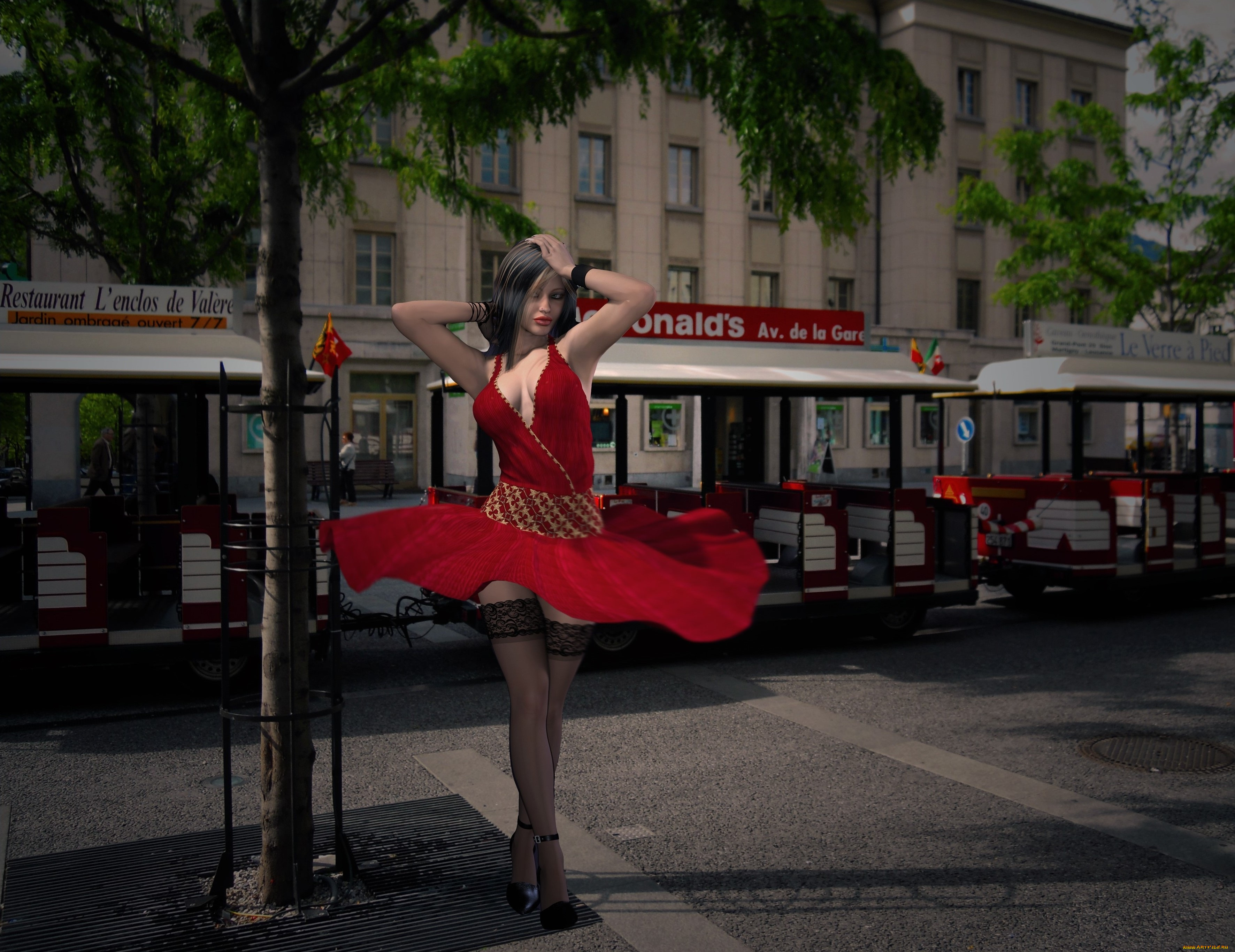 3д, графика, people, люди, девушка