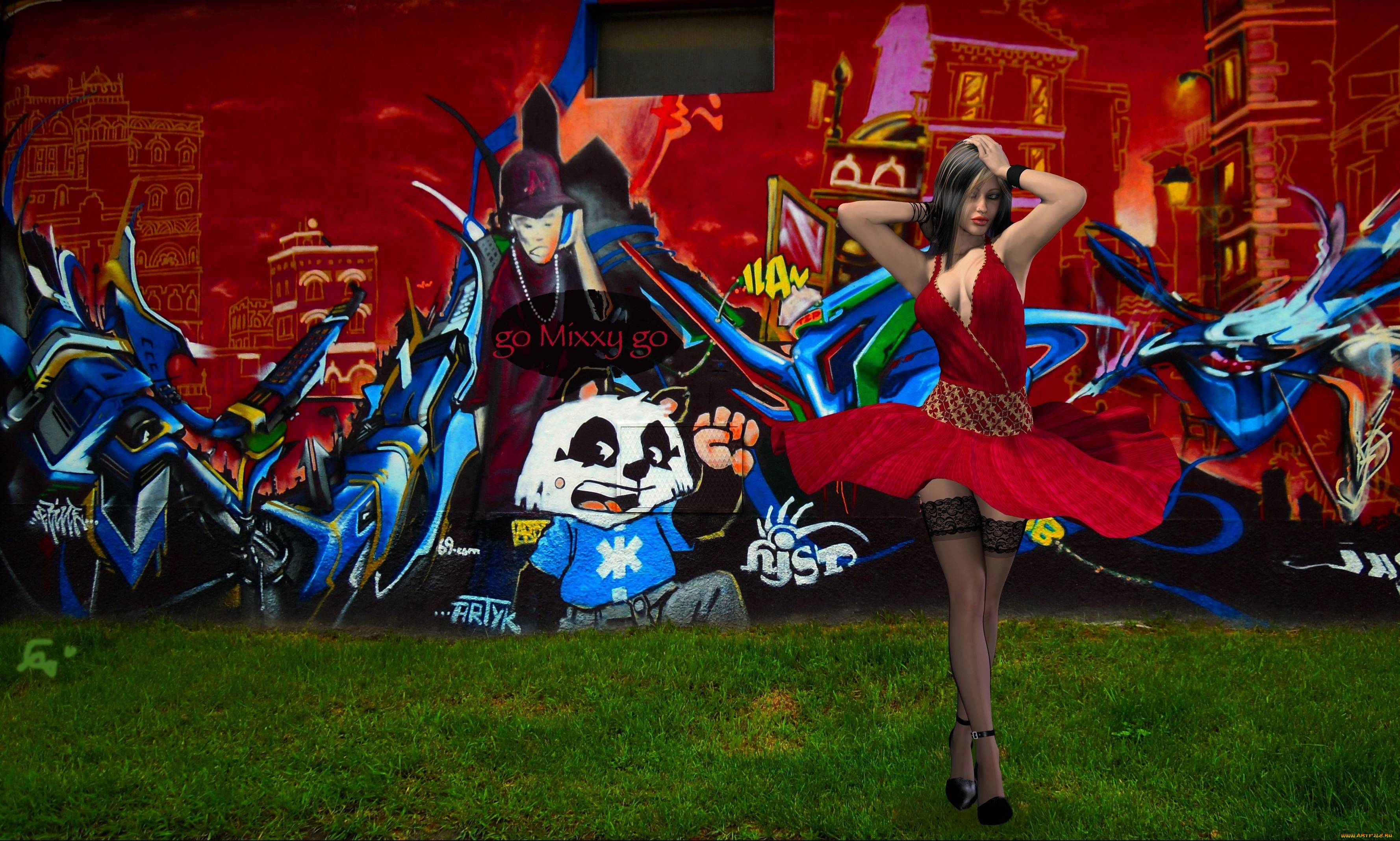 3д, графика, people, люди, девушка