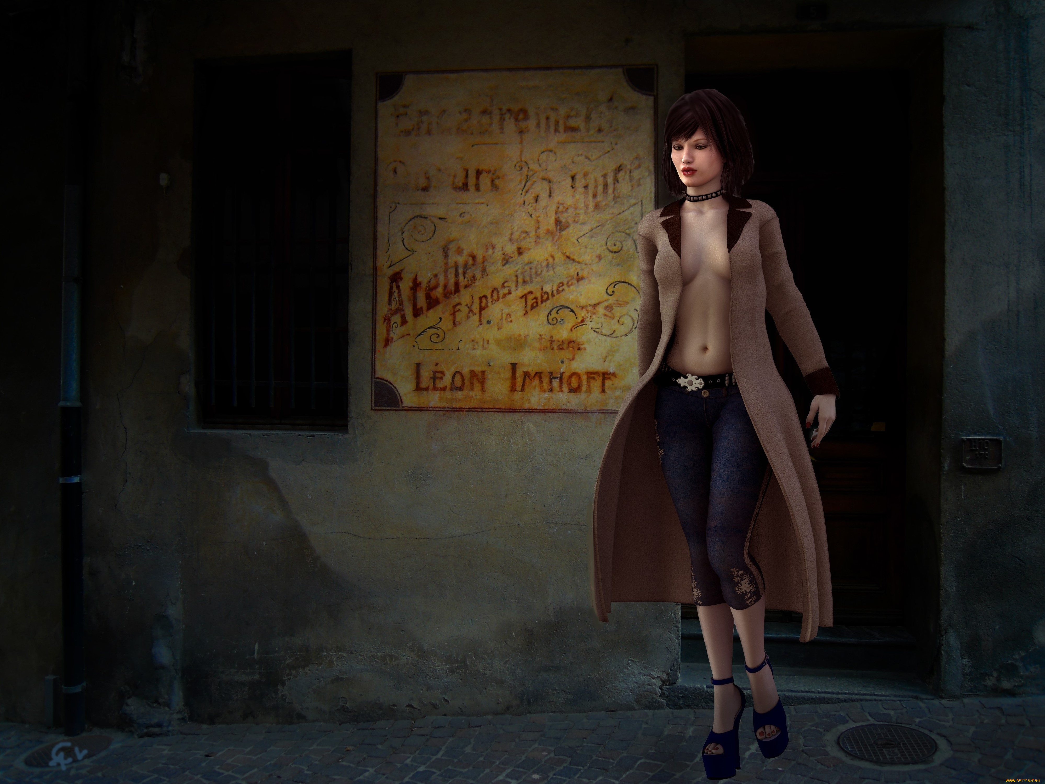 3д, графика, people, люди, девушка