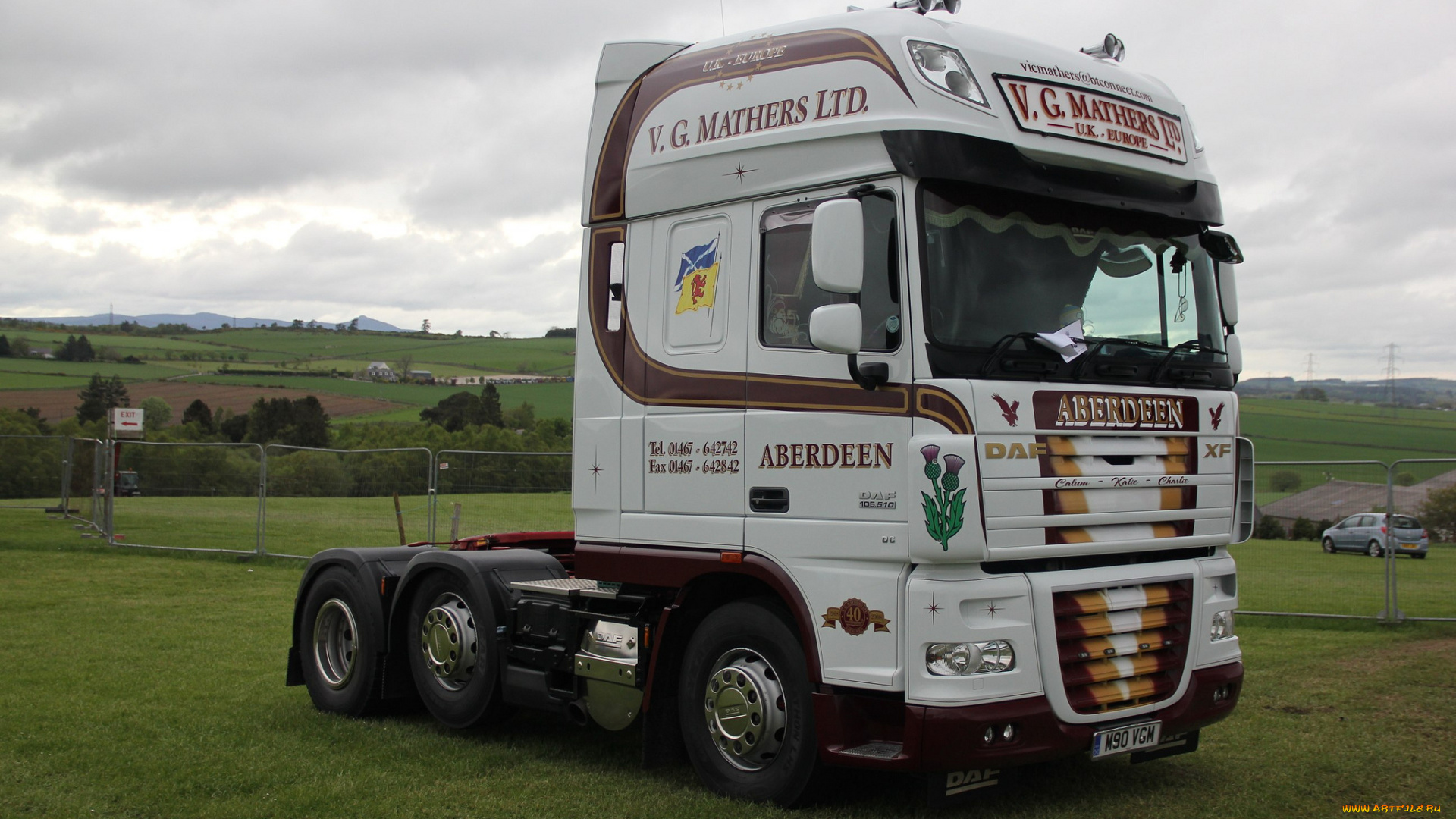 daf, автомобили, седельный, тягач, грузовик, тяжёлый