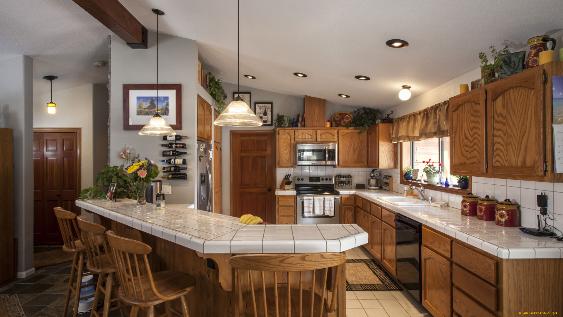 интерьер, кухня, мебель