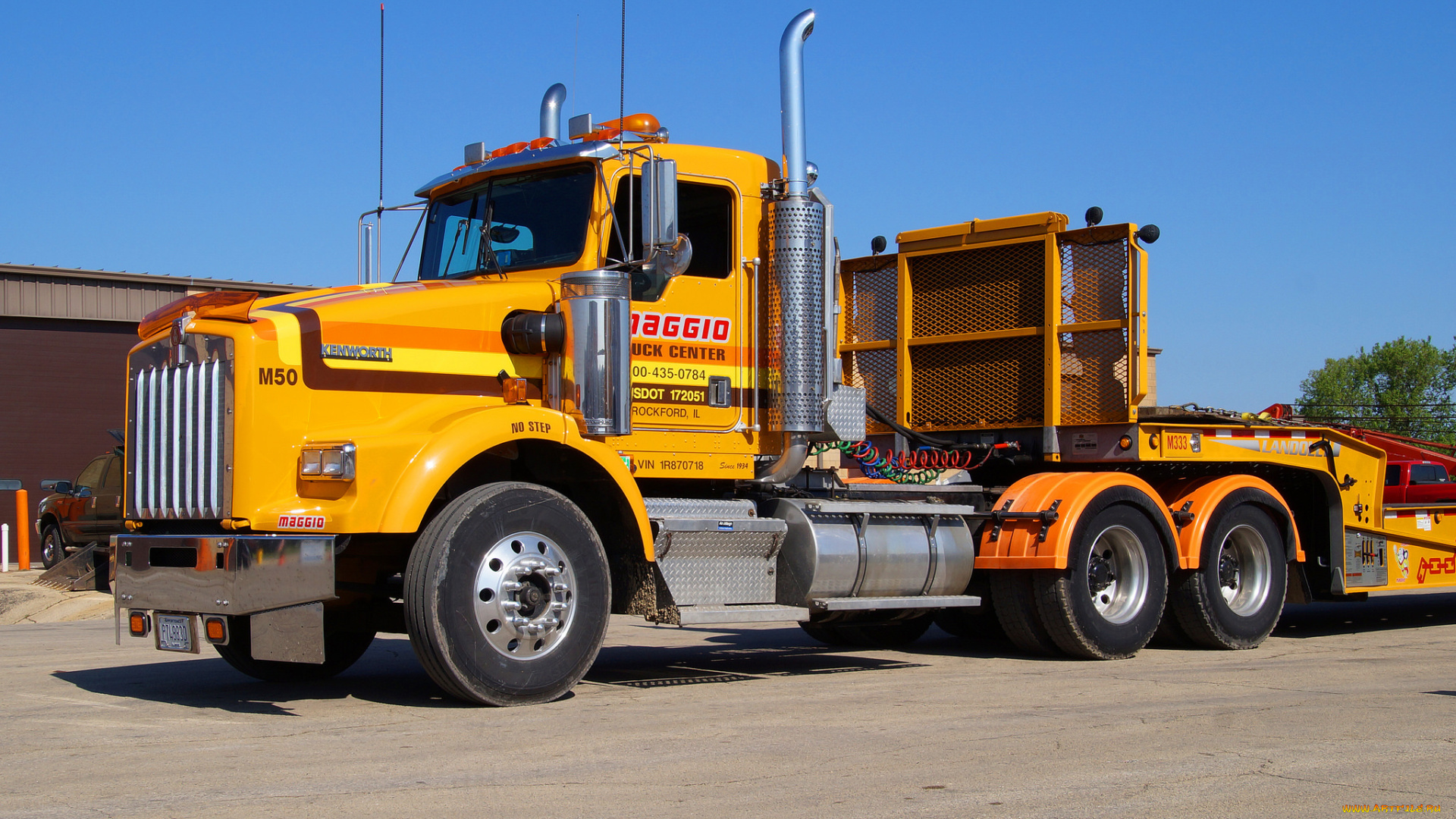 kenworth, truck, автомобили, kenworth, тяжёлый, грузовик