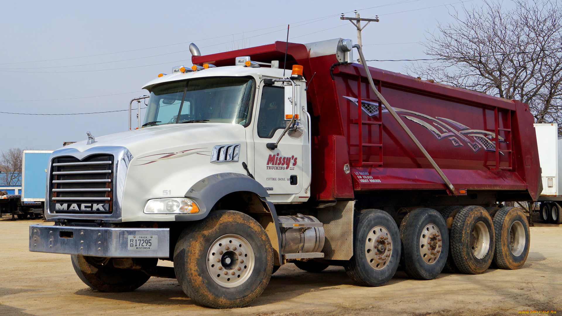 mack, dump, truck, granite, model, автомобили, mack, грузовик, тяжёлый