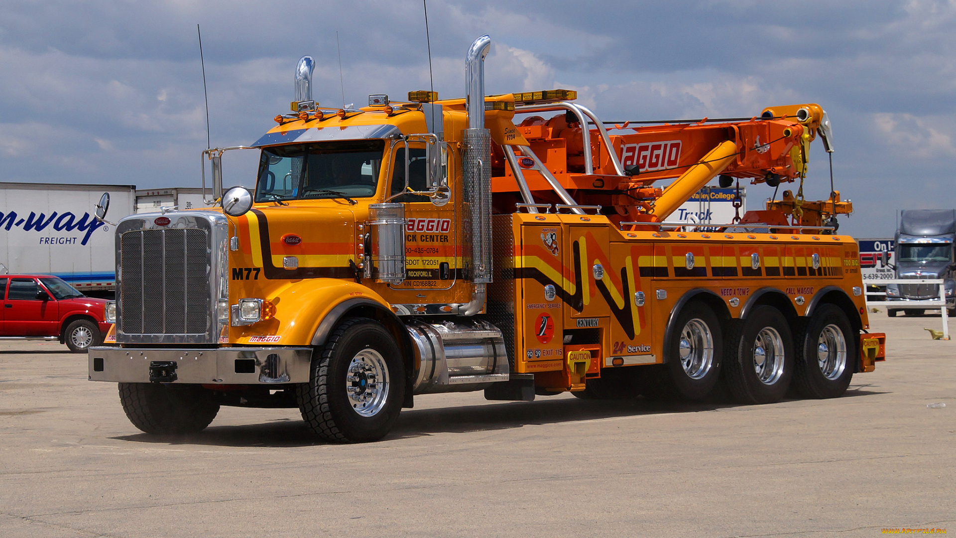 peterbilt, tow, truck, автомобили, peterbilt, грузовик, тяжёлый