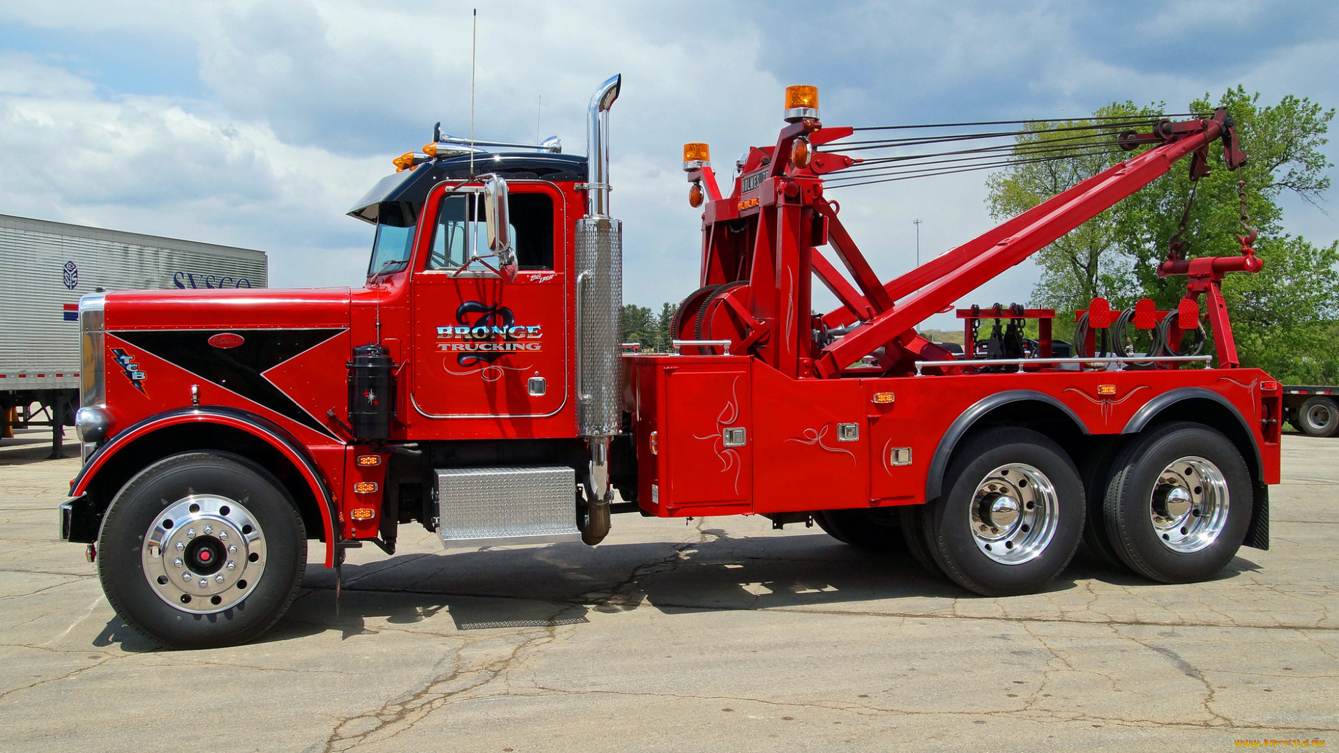 peterbilt, tow, truck, автомобили, peterbilt, грузовик, тяжёлый