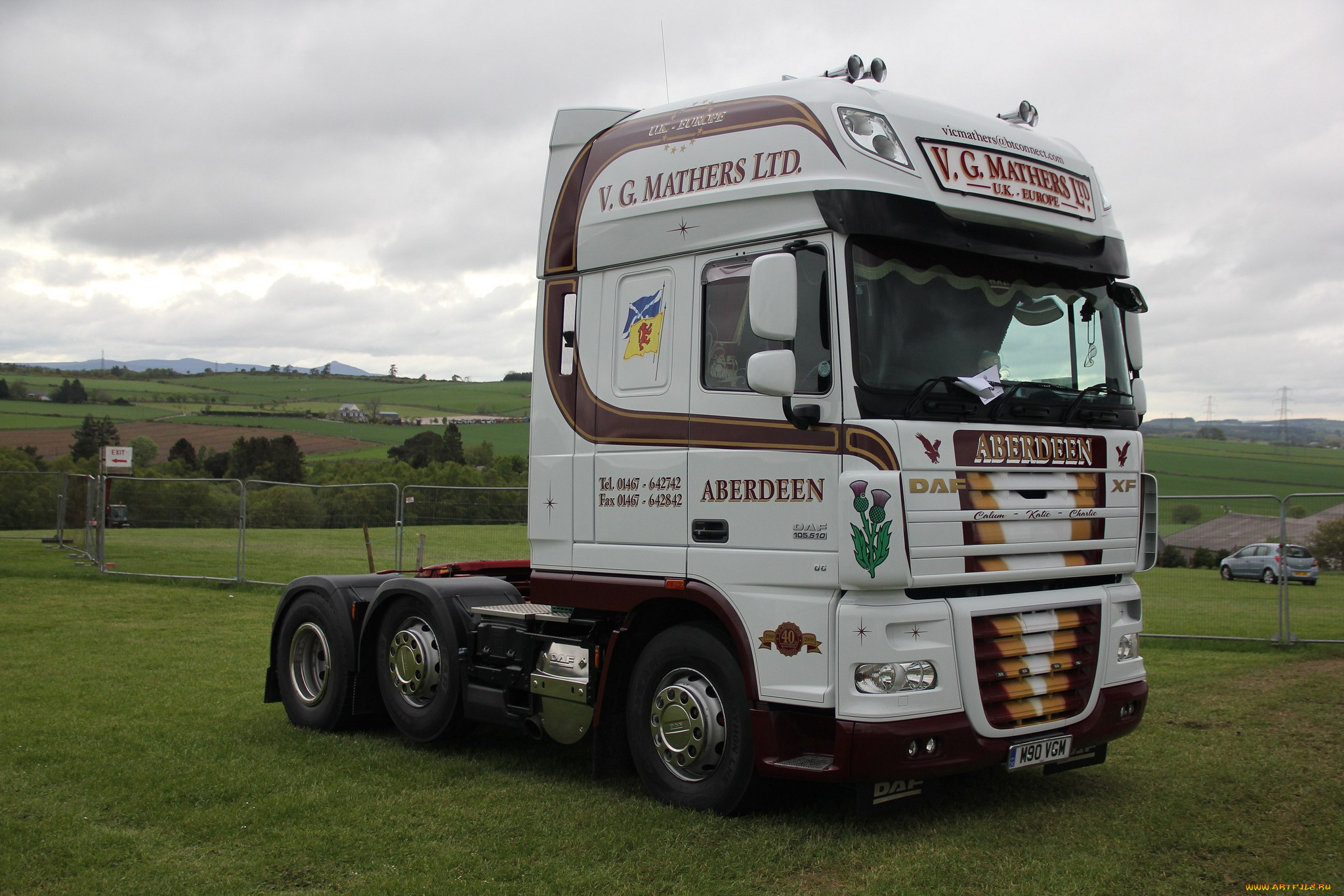 daf, автомобили, седельный, тягач, грузовик, тяжёлый