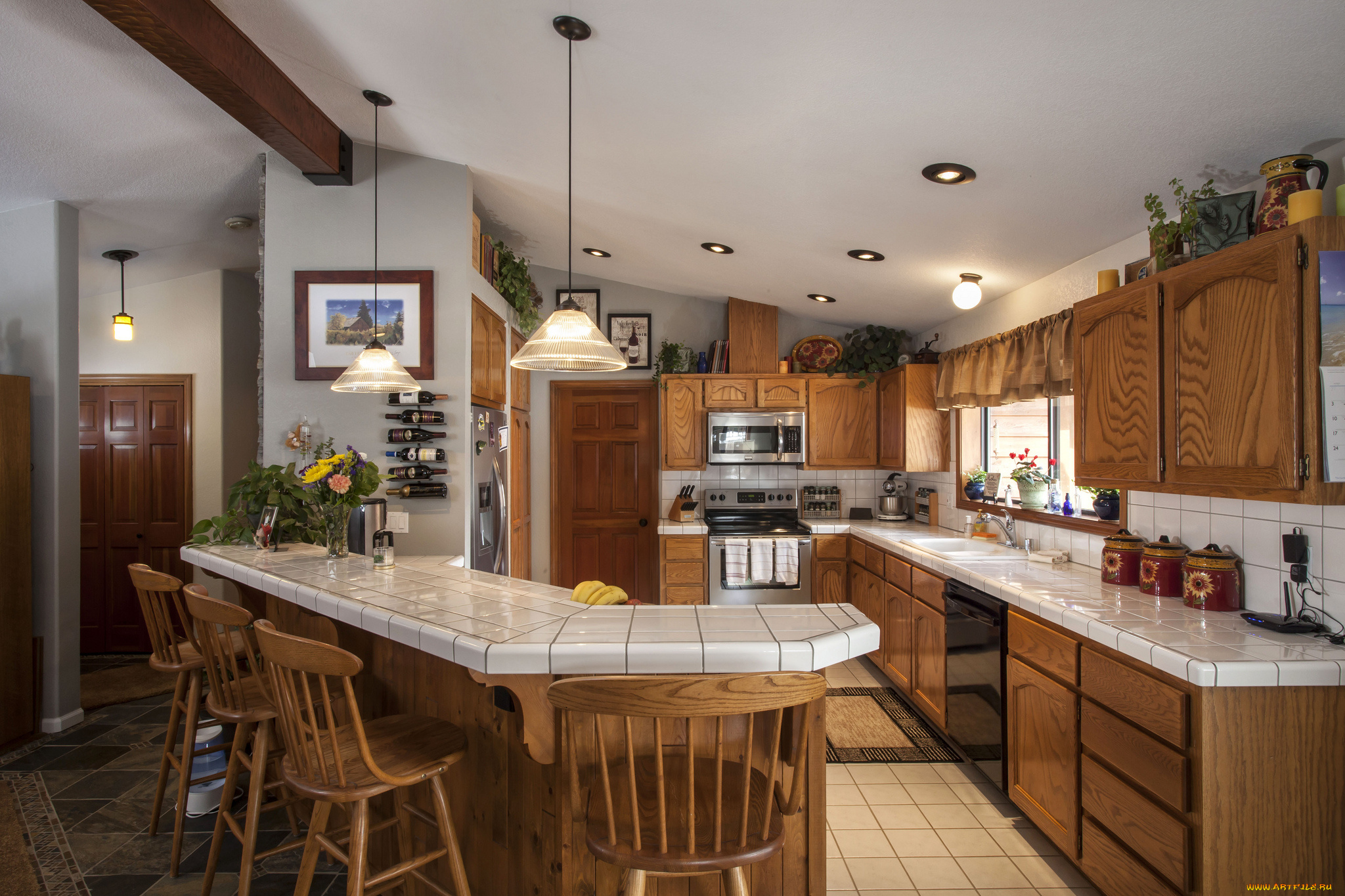 интерьер, кухня, мебель
