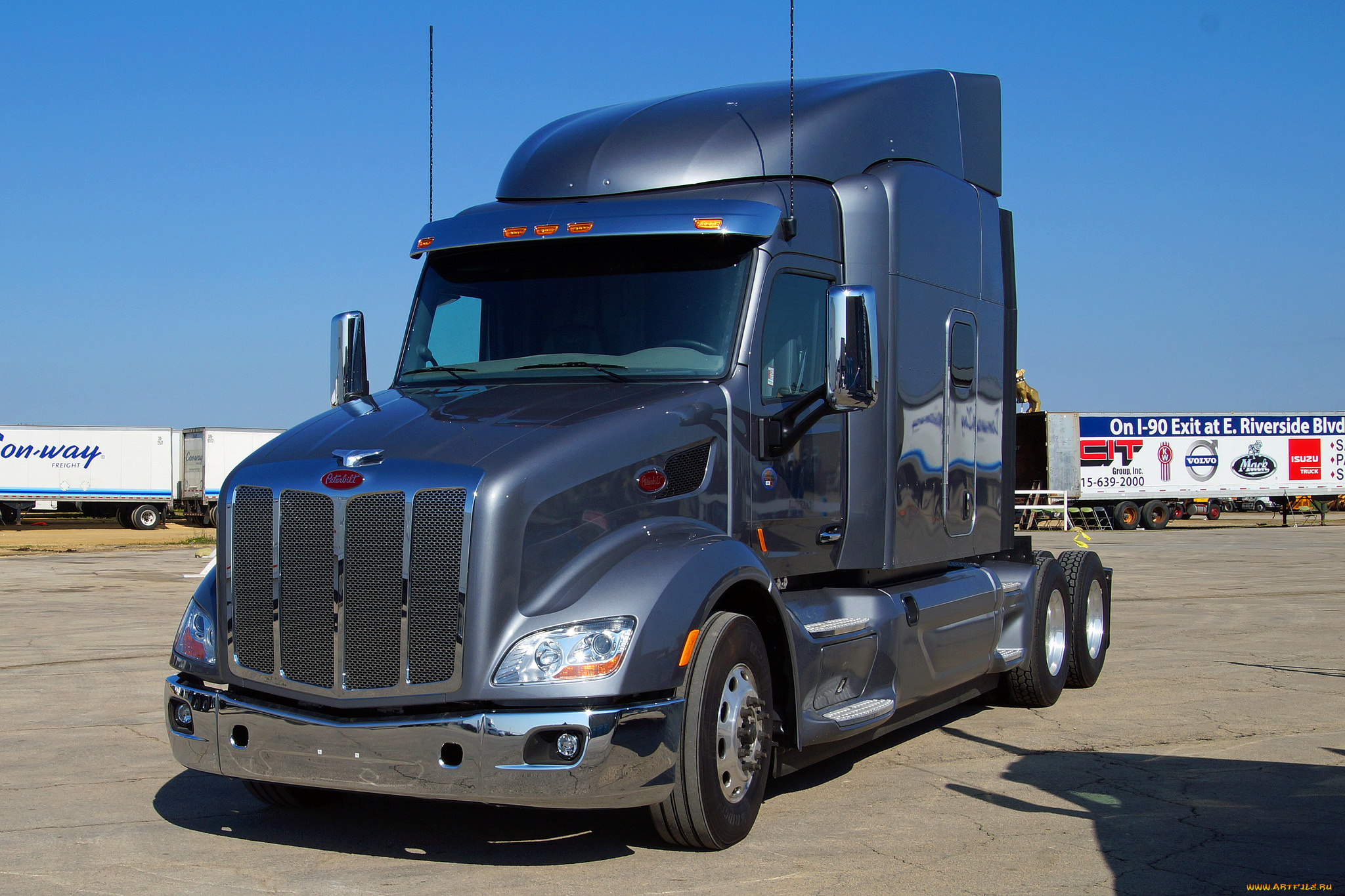 peterbilt, truck, автомобили, peterbilt, грузовик, тяжёлый