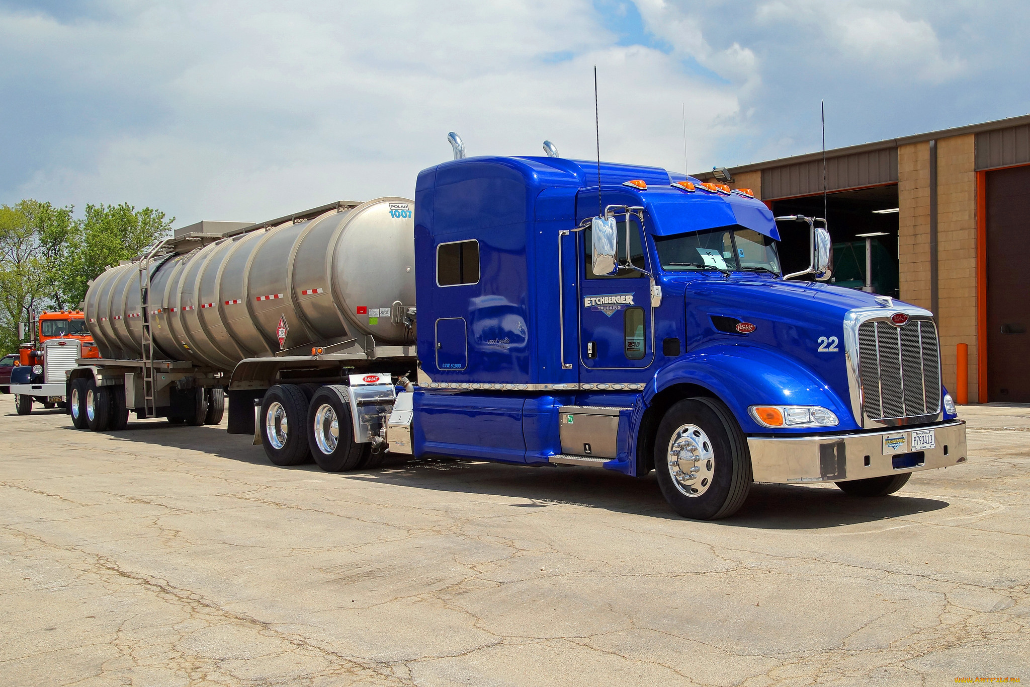 peterbilt, truck, автомобили, peterbilt, грузовик, тяжёлый