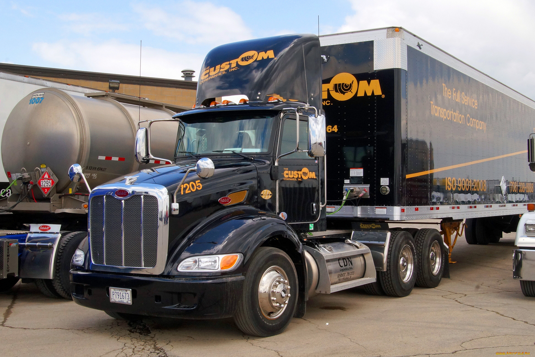 peterbilt, truck, автомобили, peterbilt, грузовик, тяжёлый