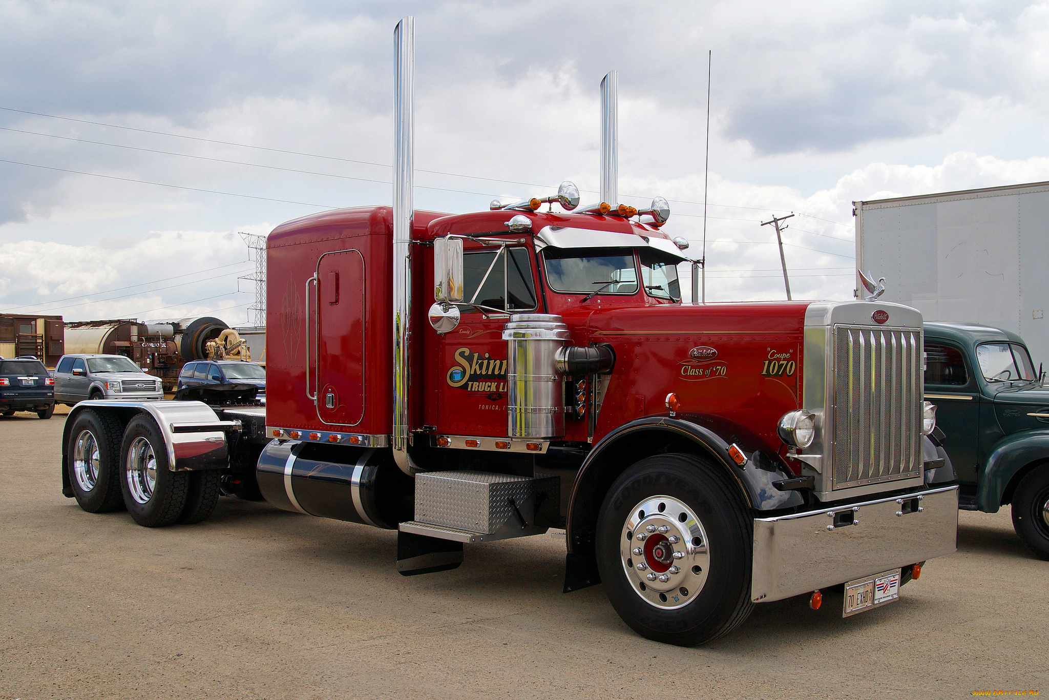 1970, peterbilt, truck, автомобили, peterbilt, грузовик, тяжёлый