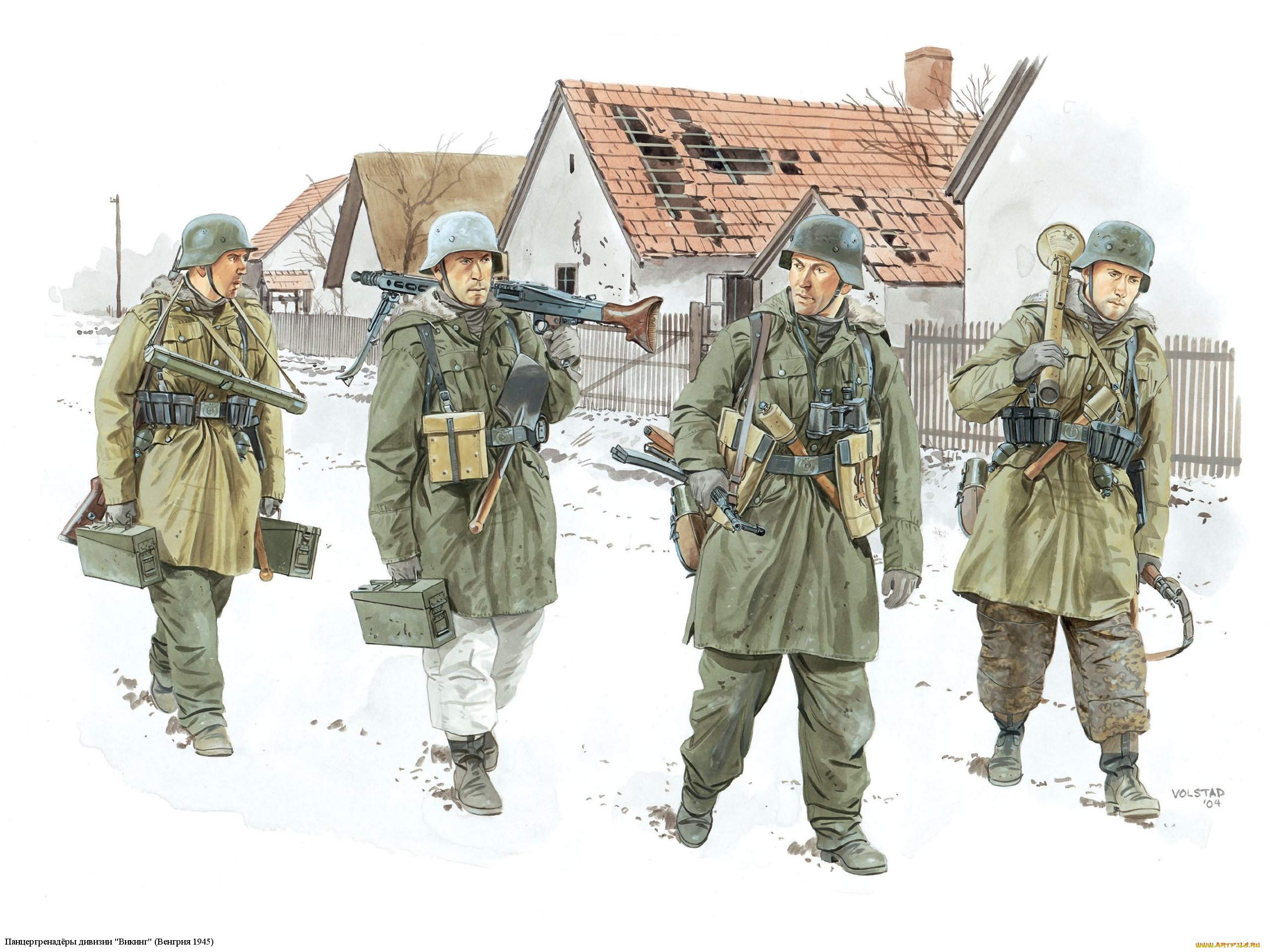 рисованные, армия, солдаты