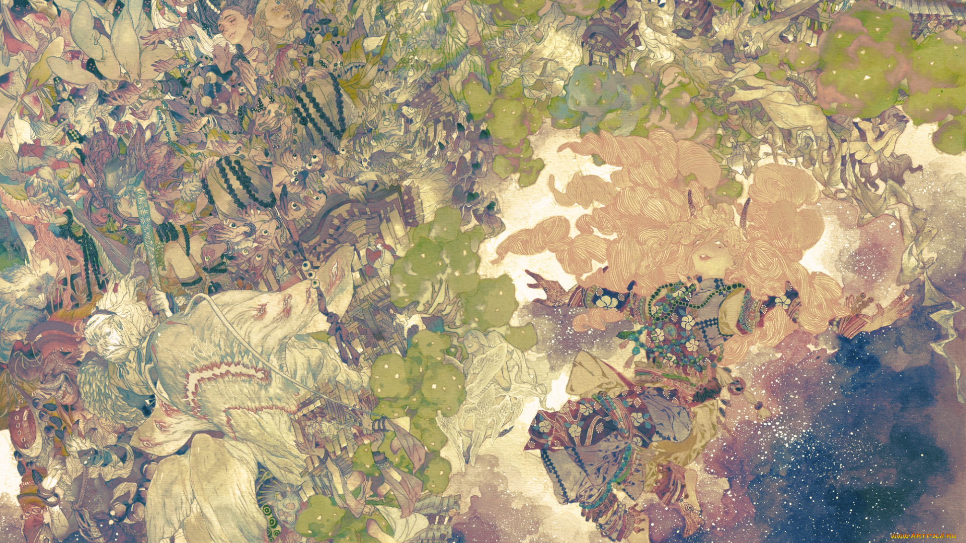 аниме, ангелы, , демоны, руки, демоны