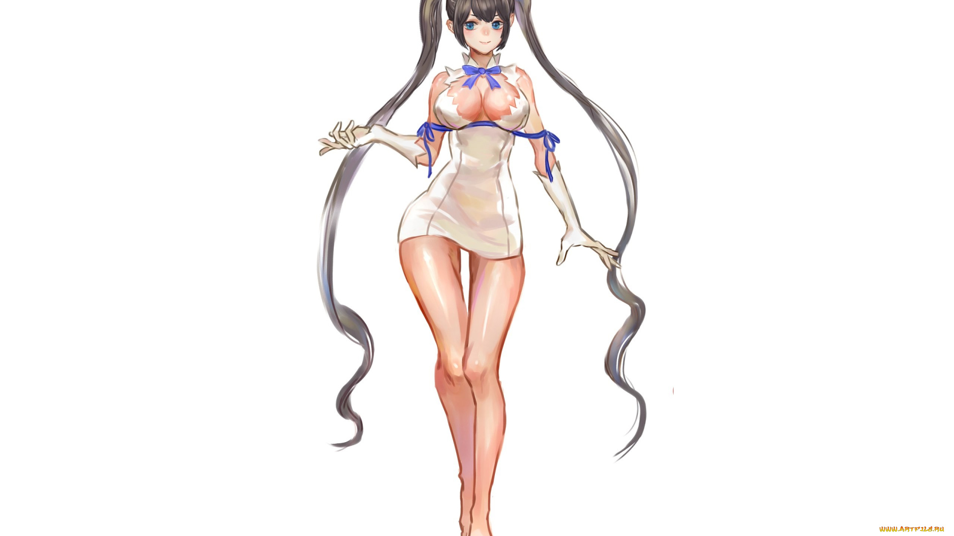 аниме, danmachi, гестия