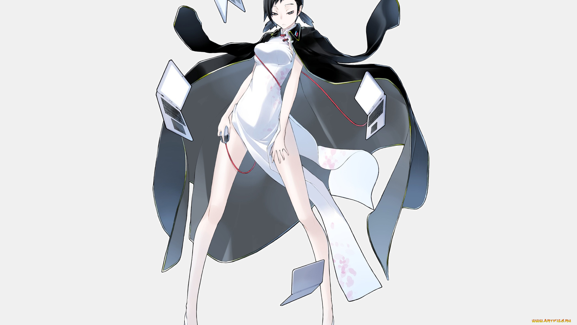 аниме, devil, survivor, девушка