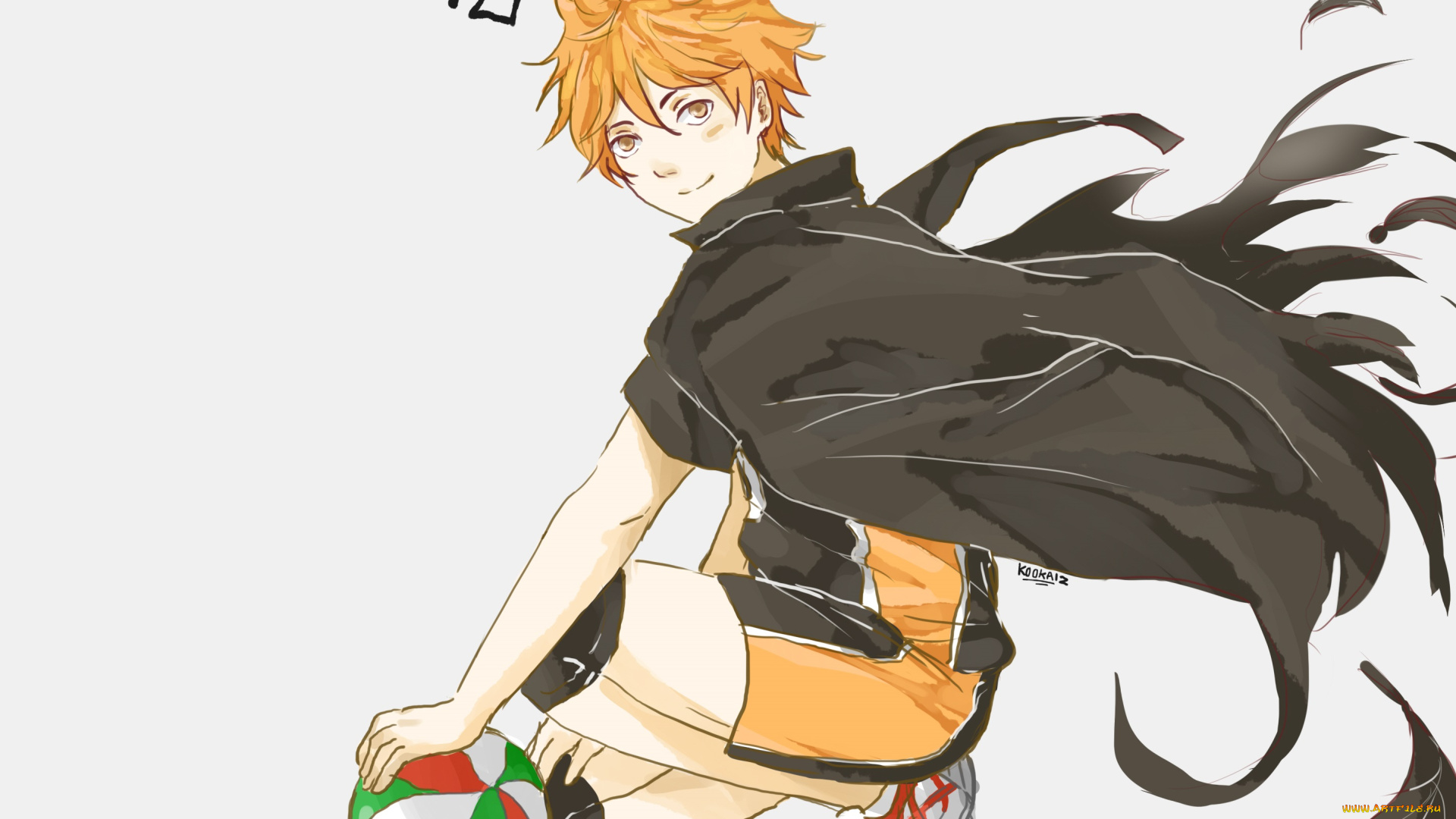 аниме, haikyuu, хината, сё