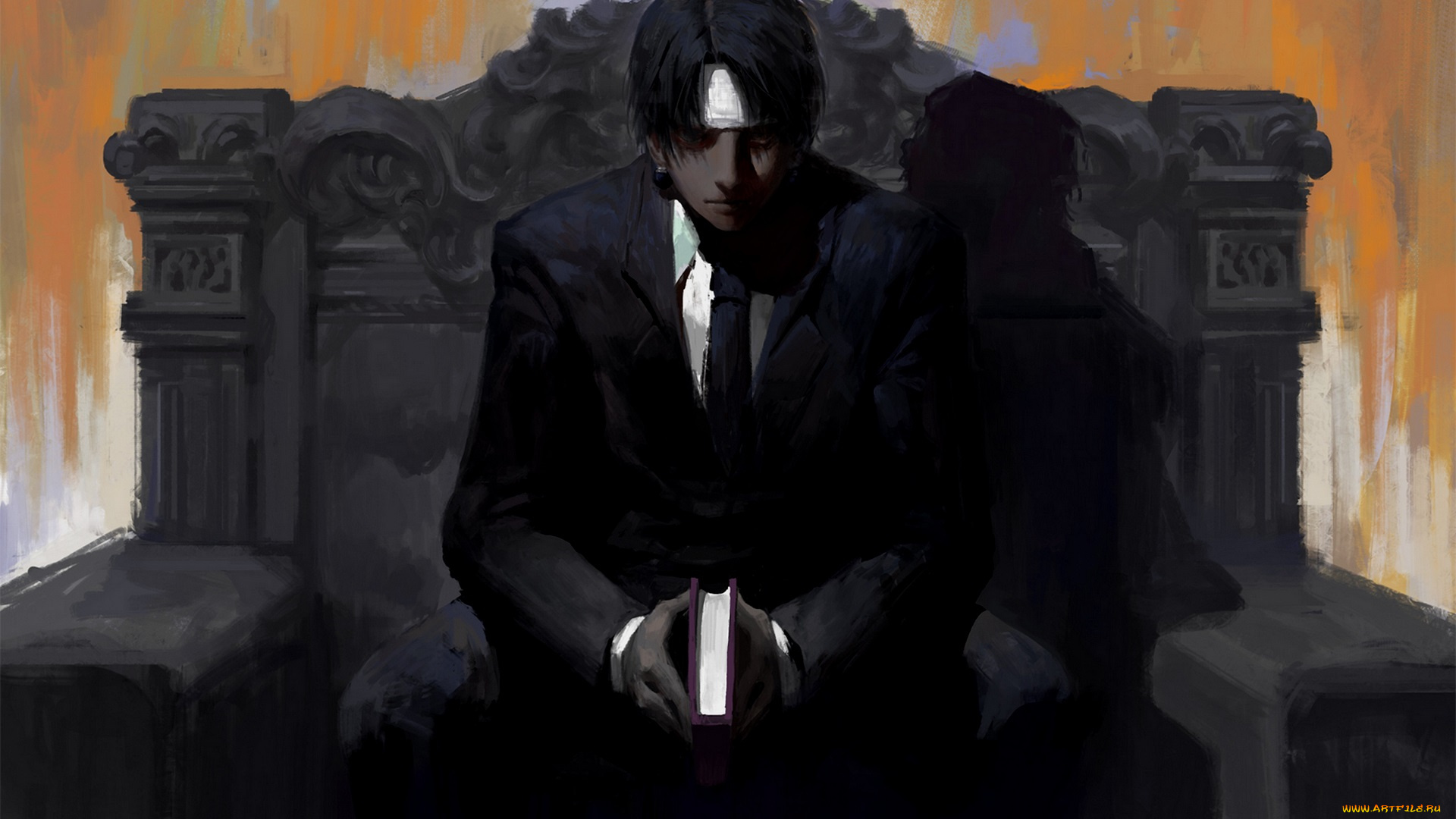 аниме, hunter, x, hunter, куроро