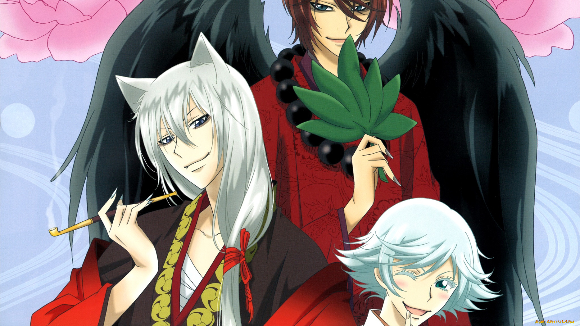 аниме, kamisama, hajimemashita, парни, ёкай, демоны