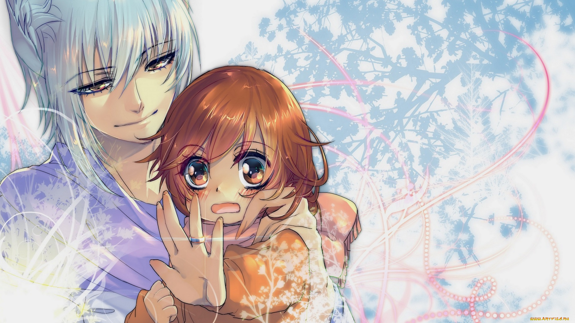 аниме, kamisama, hajimemashita, томое, нанами, кольцо, романтика, любовь