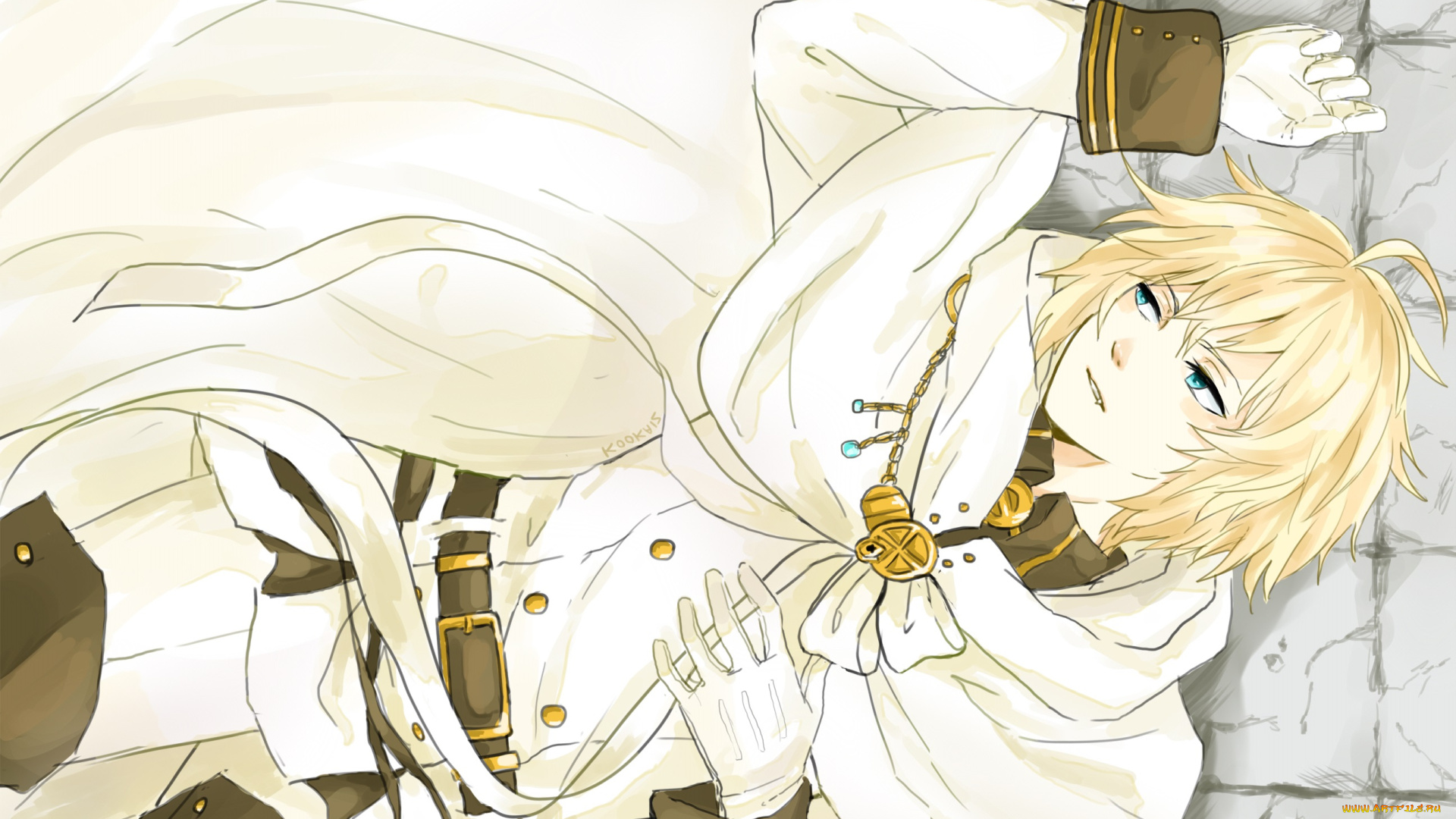 аниме, owari, no, seraph, микаэла