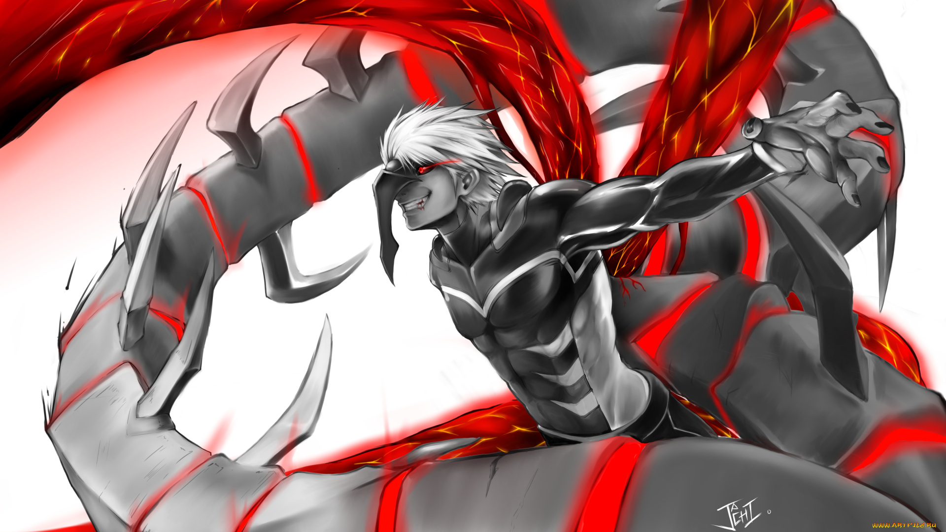 аниме, tokyo, ghoul, гуль, канеки