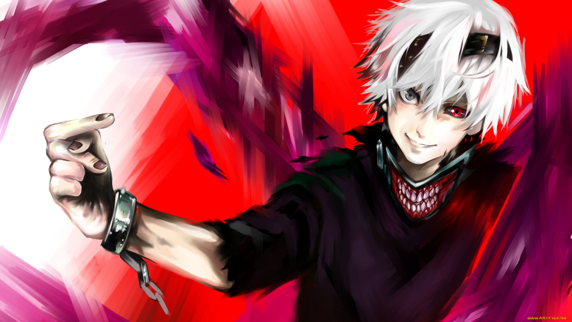 аниме, tokyo, ghoul, канеки