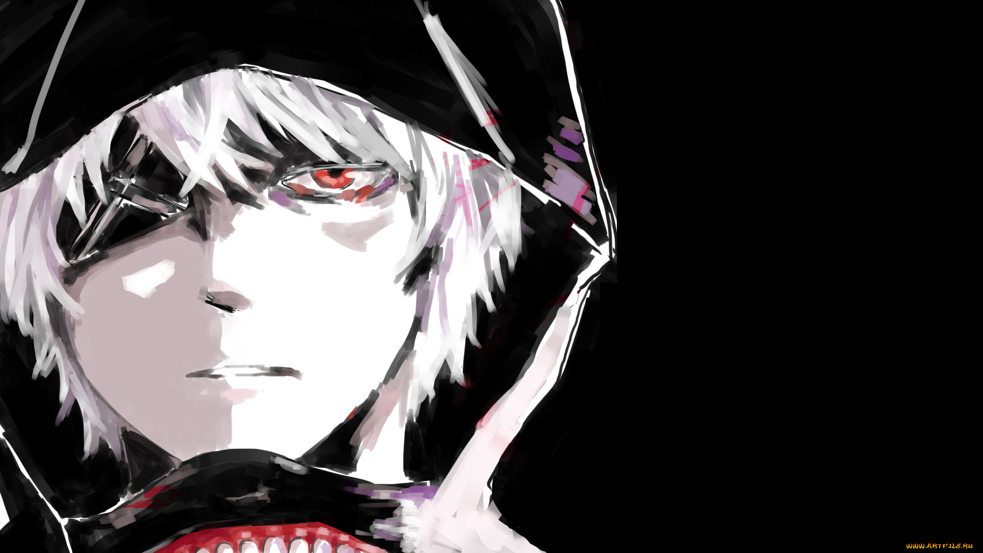 аниме, tokyo, ghoul, канеки, токийский, гуль