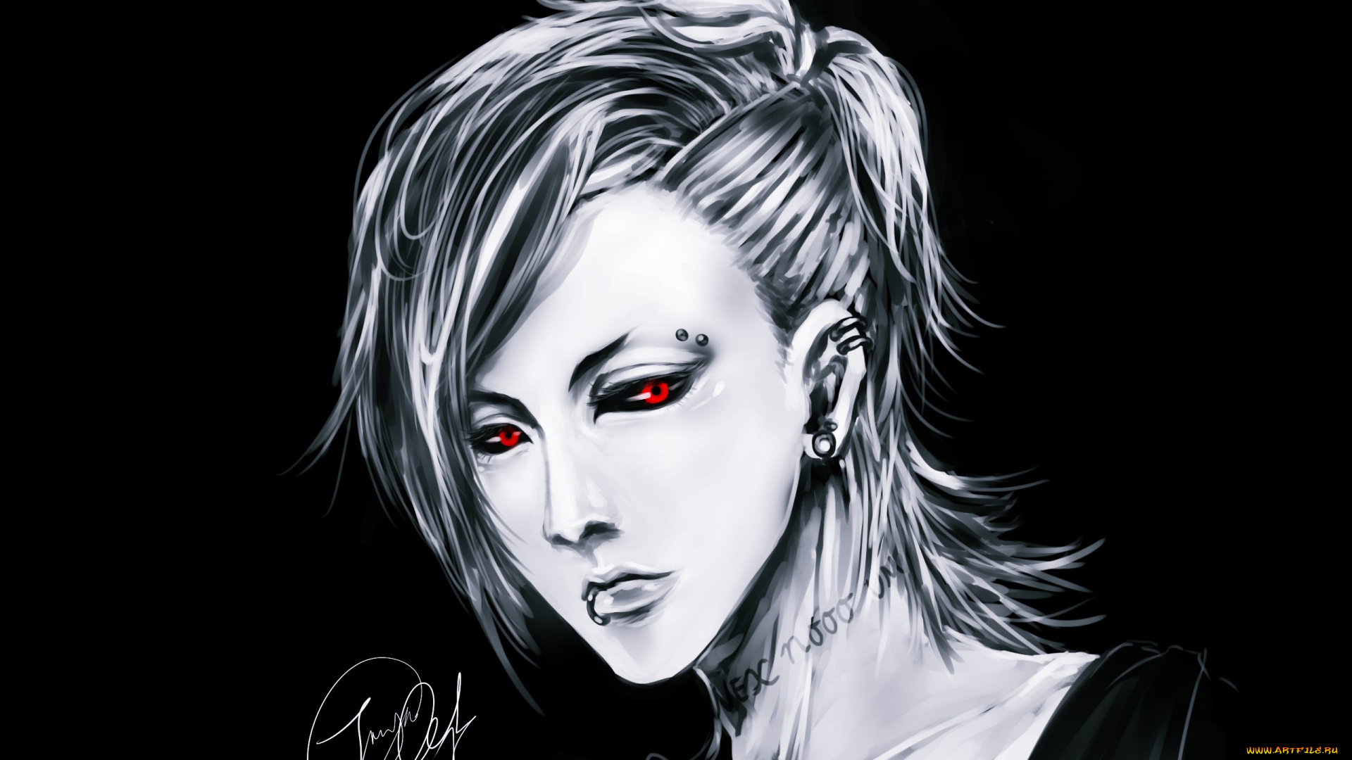 аниме, tokyo, ghoul, ута, токийский, гуль