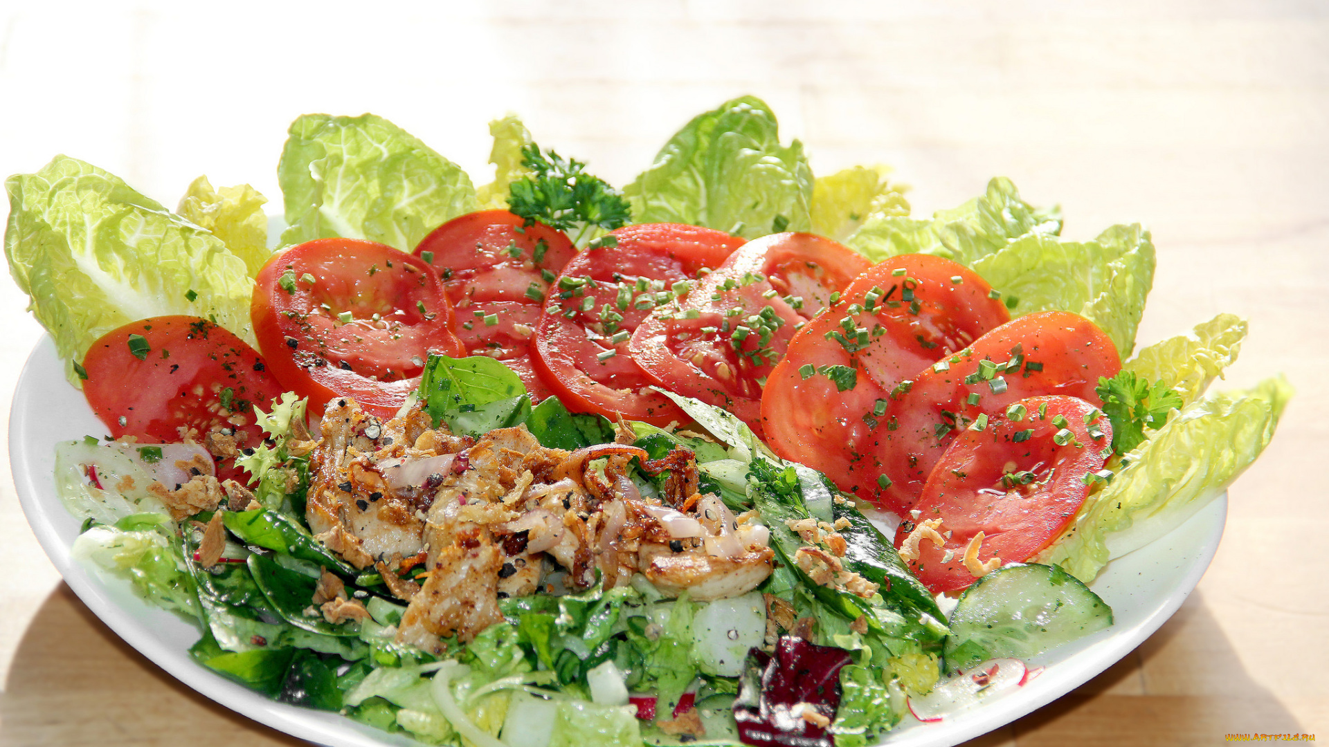 еда, салаты, , закуски, овощи, салат, помидоры, томаты