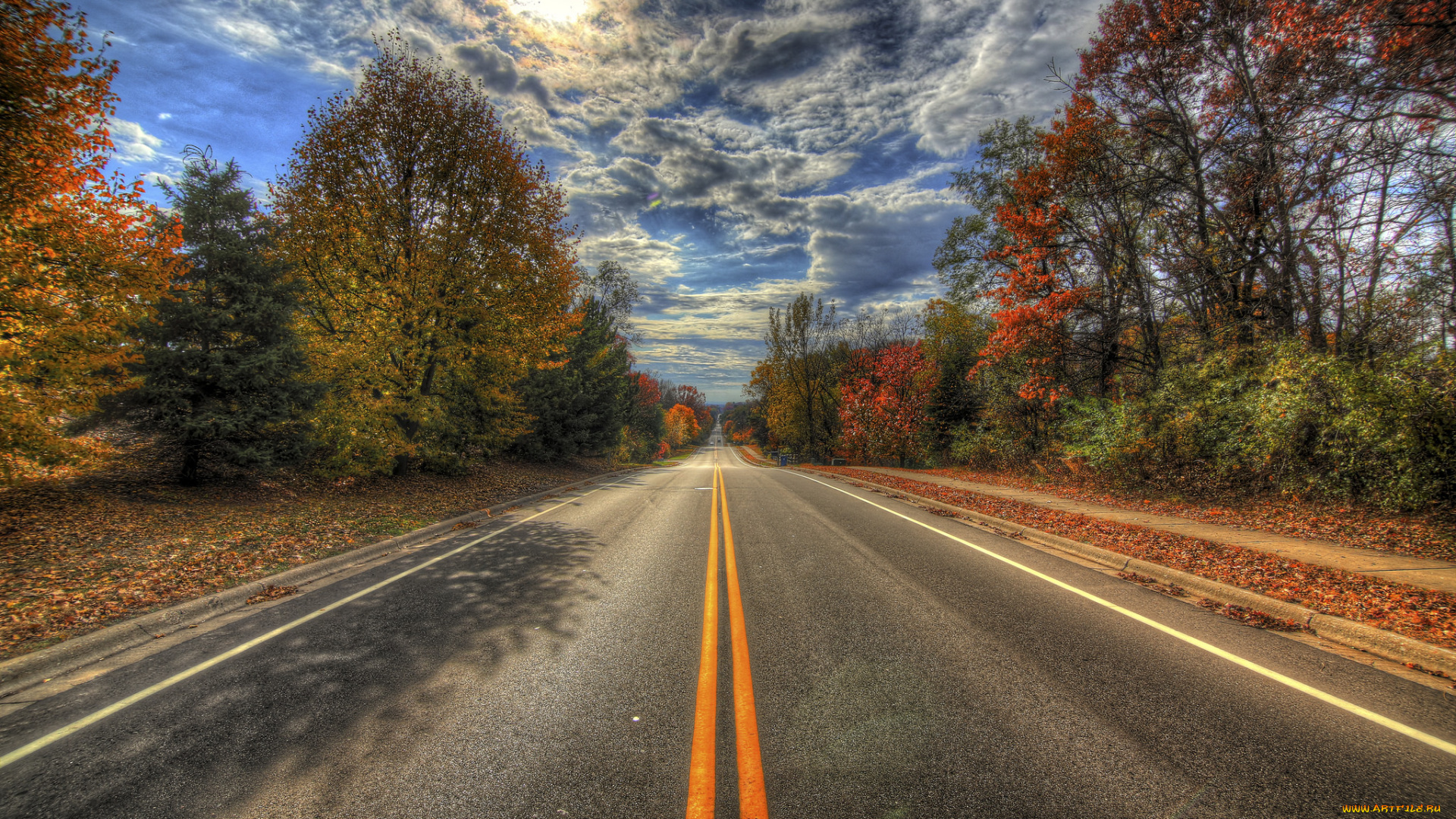 природа, дороги, тракт