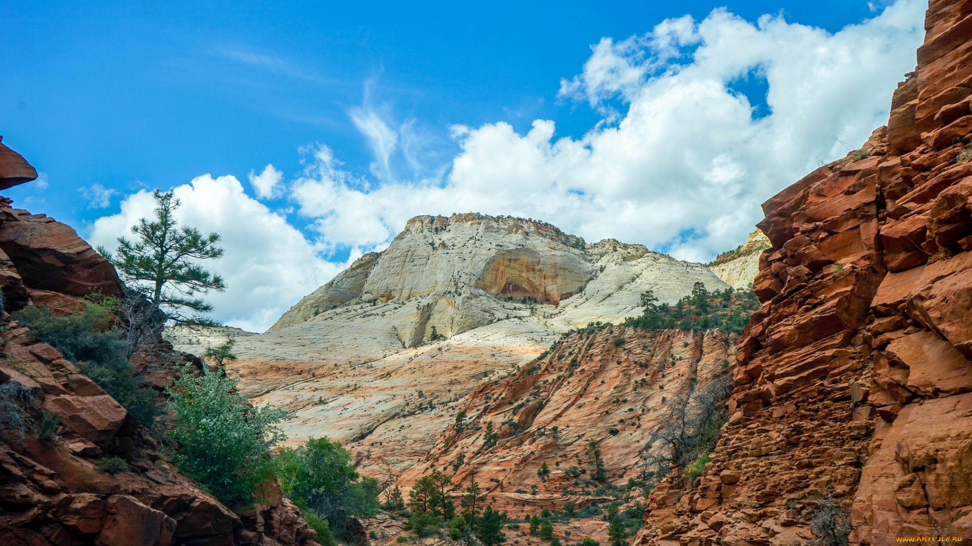 природа, горы, скалы