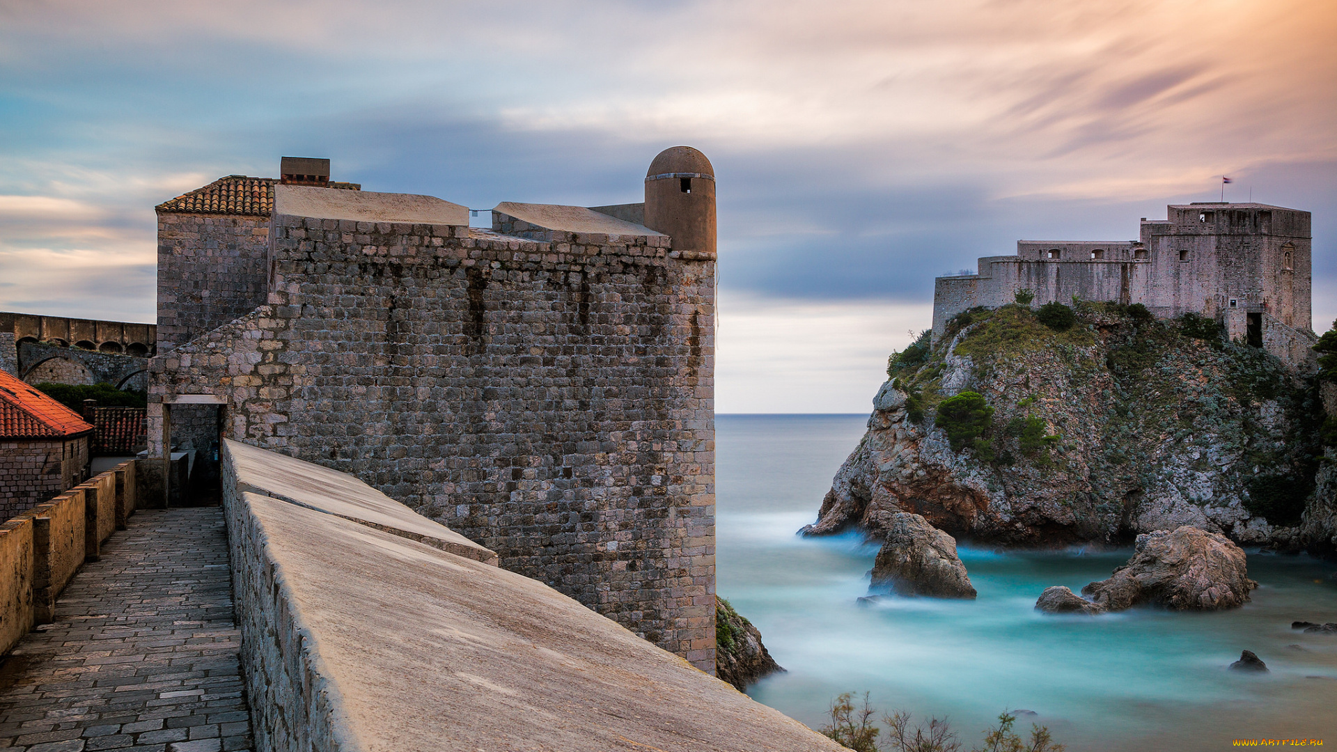 st, , lawrence, fortress, dubrovnik, города, дубровник, , хорватия, побережье