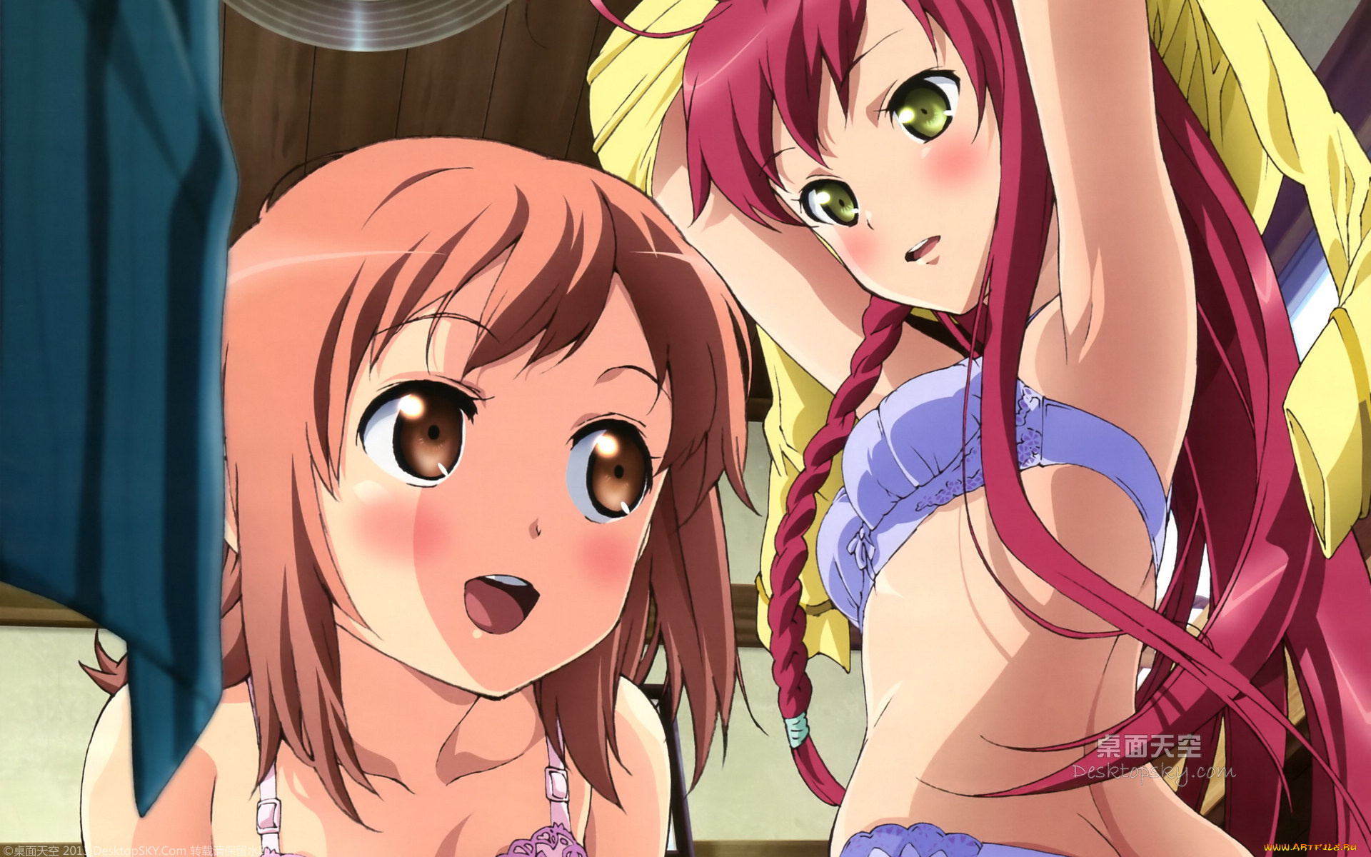 аниме, hataraku, maou-sama, девушки