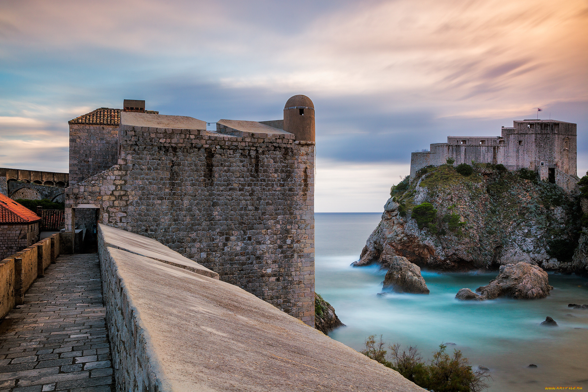 st, , lawrence, fortress, dubrovnik, города, дубровник, , хорватия, побережье