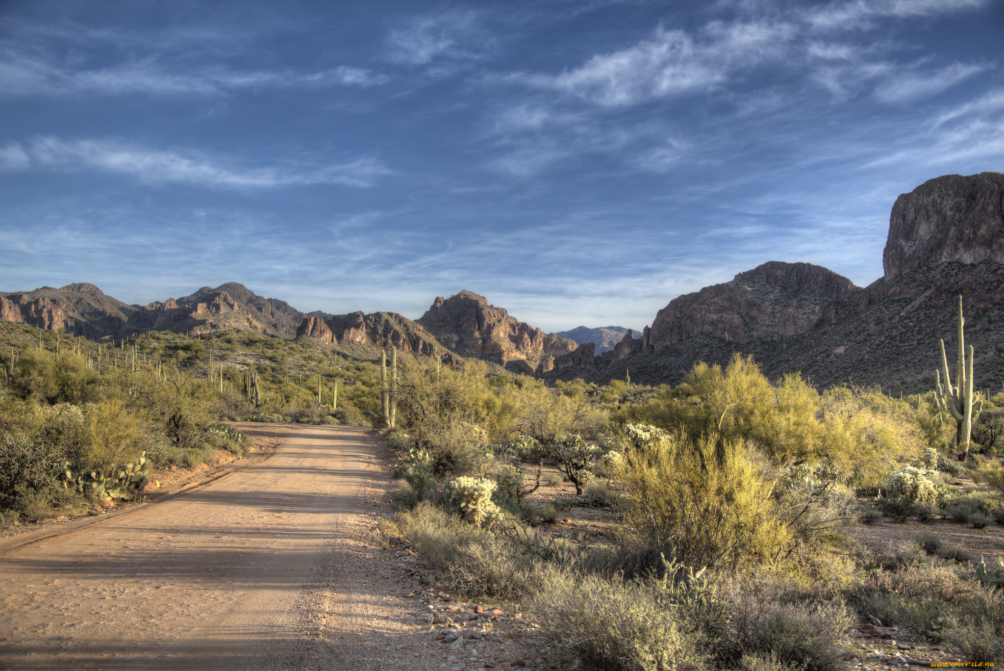 природа, дороги, тракт