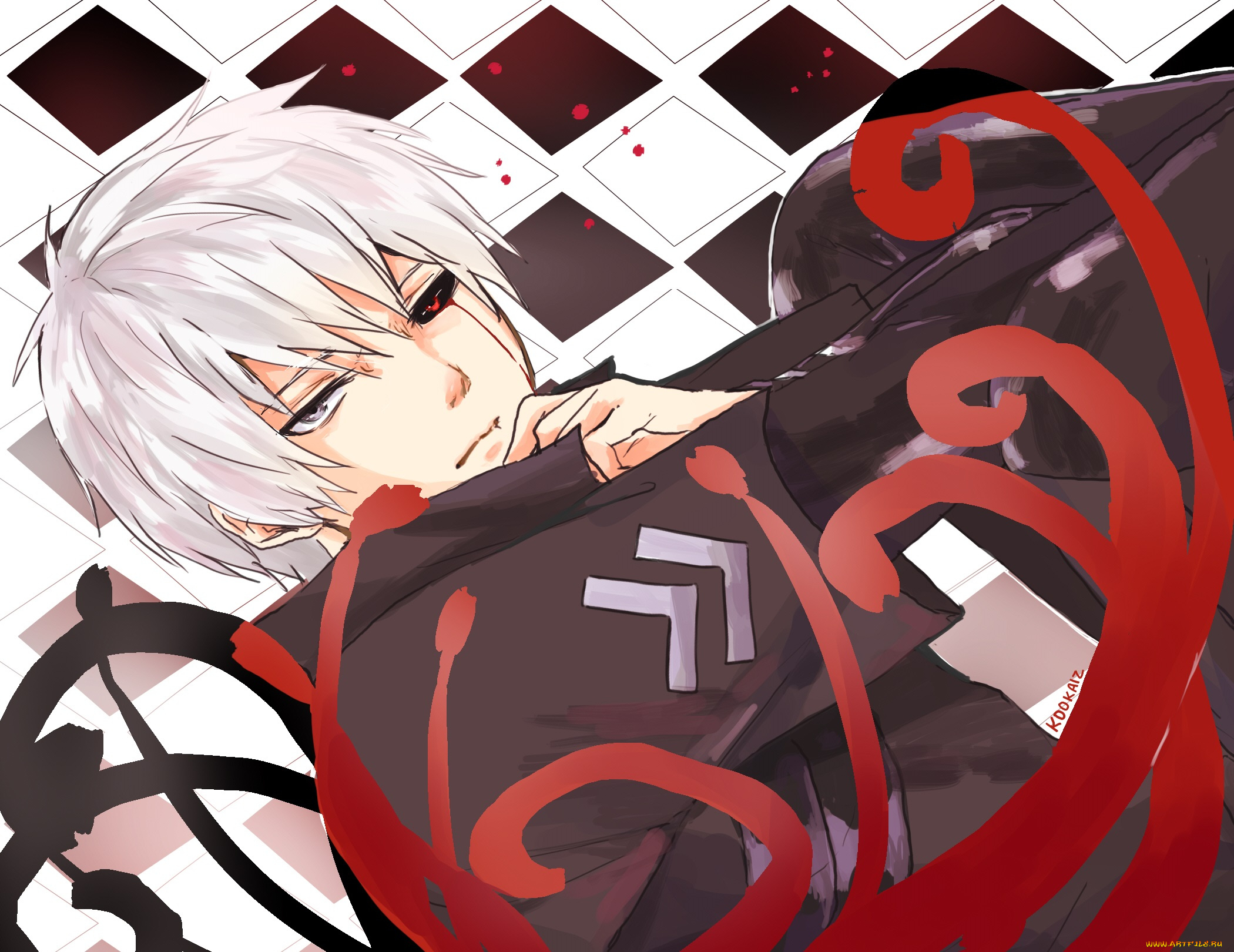 аниме, tokyo, ghoul, канеки