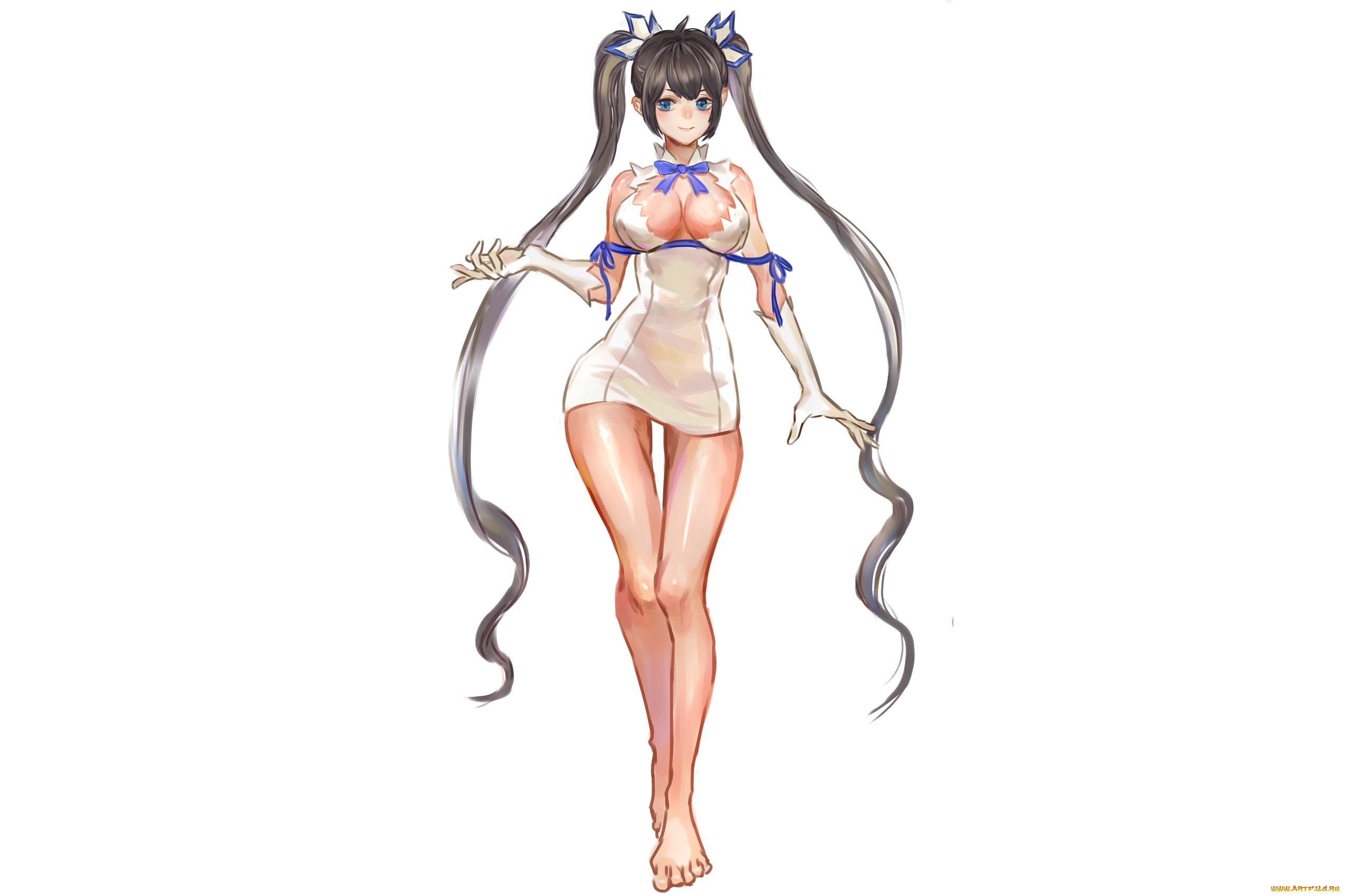 аниме, danmachi, гестия