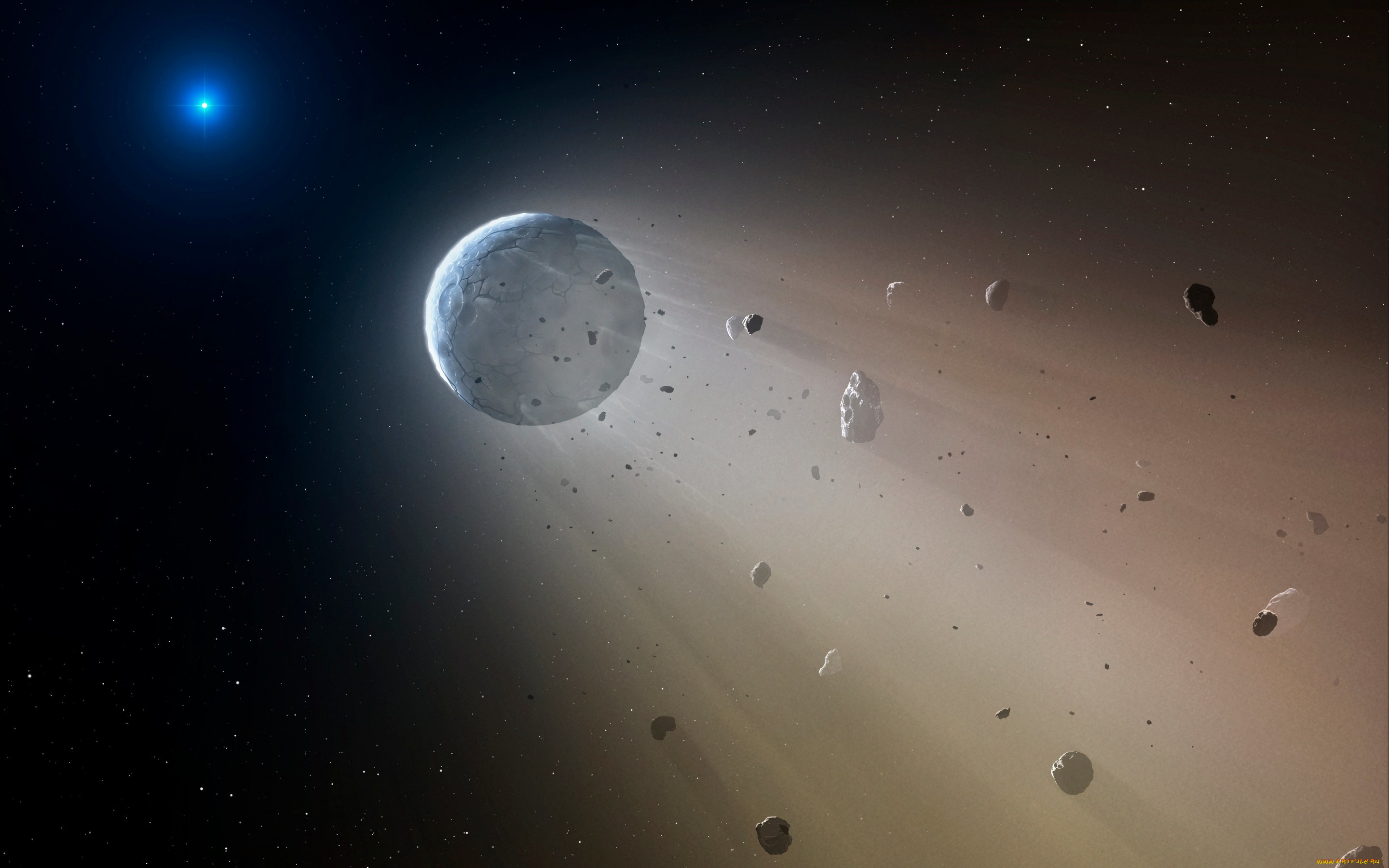 космос, арт, планета