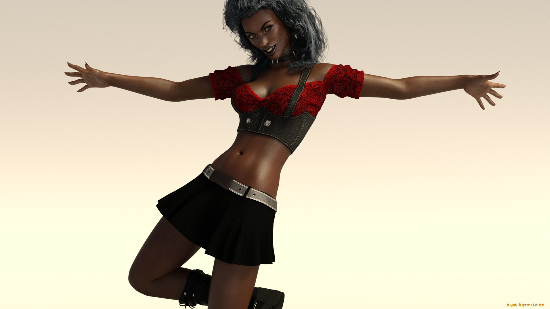 3д, графика, люди, , people, девушка, взгляд, фон